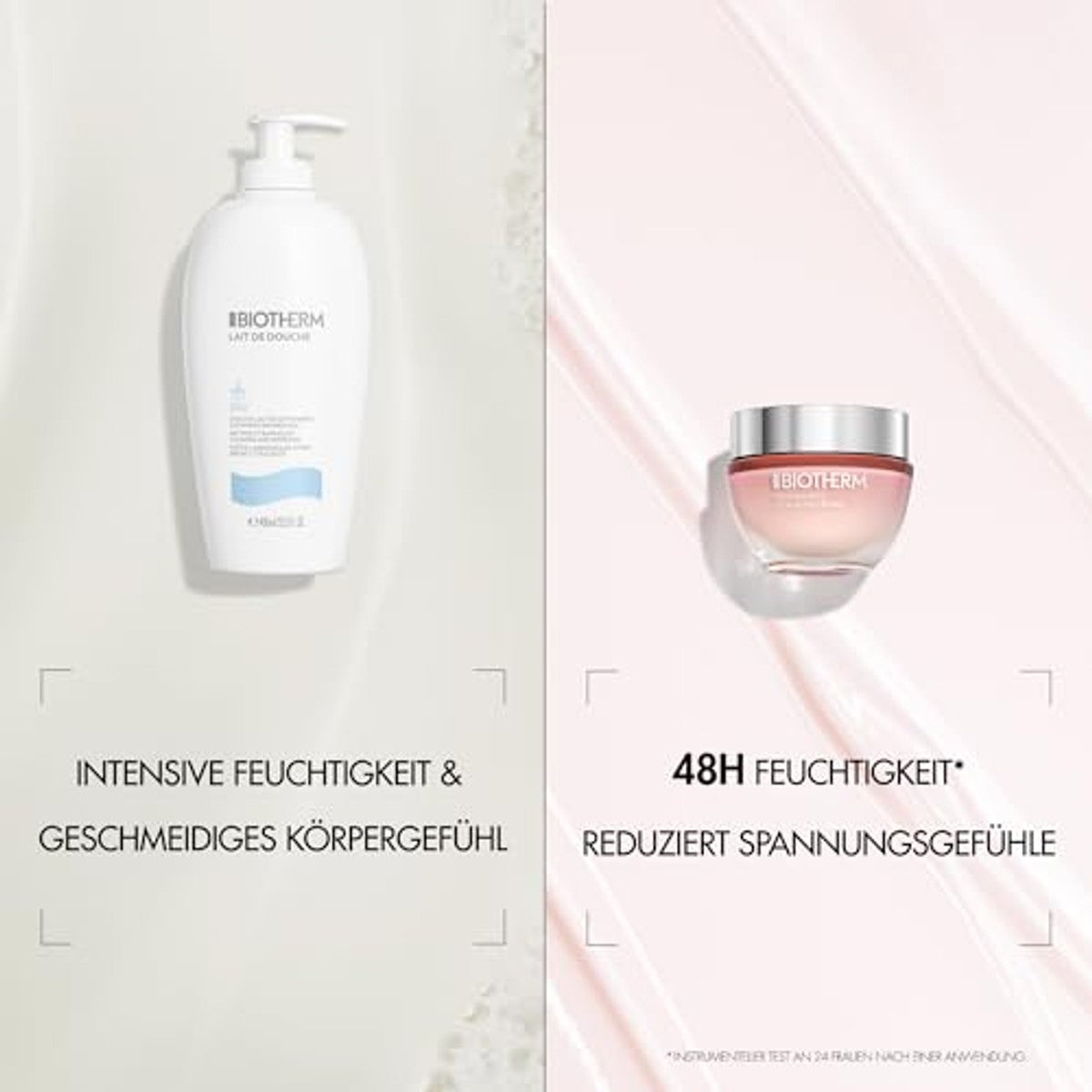 Biotherm Aquasource Cica Nutri Cream 50 ml & Lait de Douche Douchegel 400 ml - 6-pack