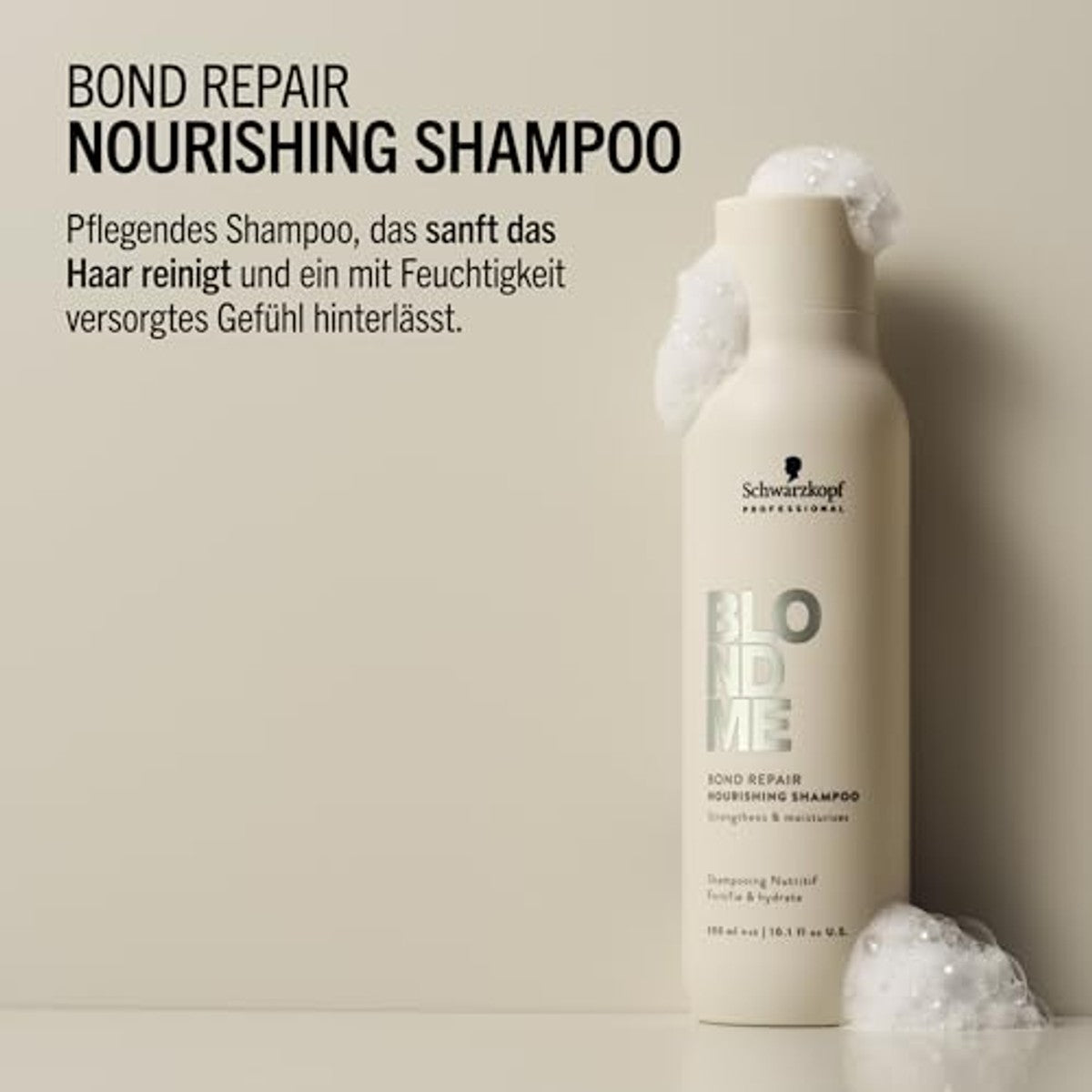 Nova Angel BlondMe Bond Repair Champú Nutritivo 300 ml - 6 stuks