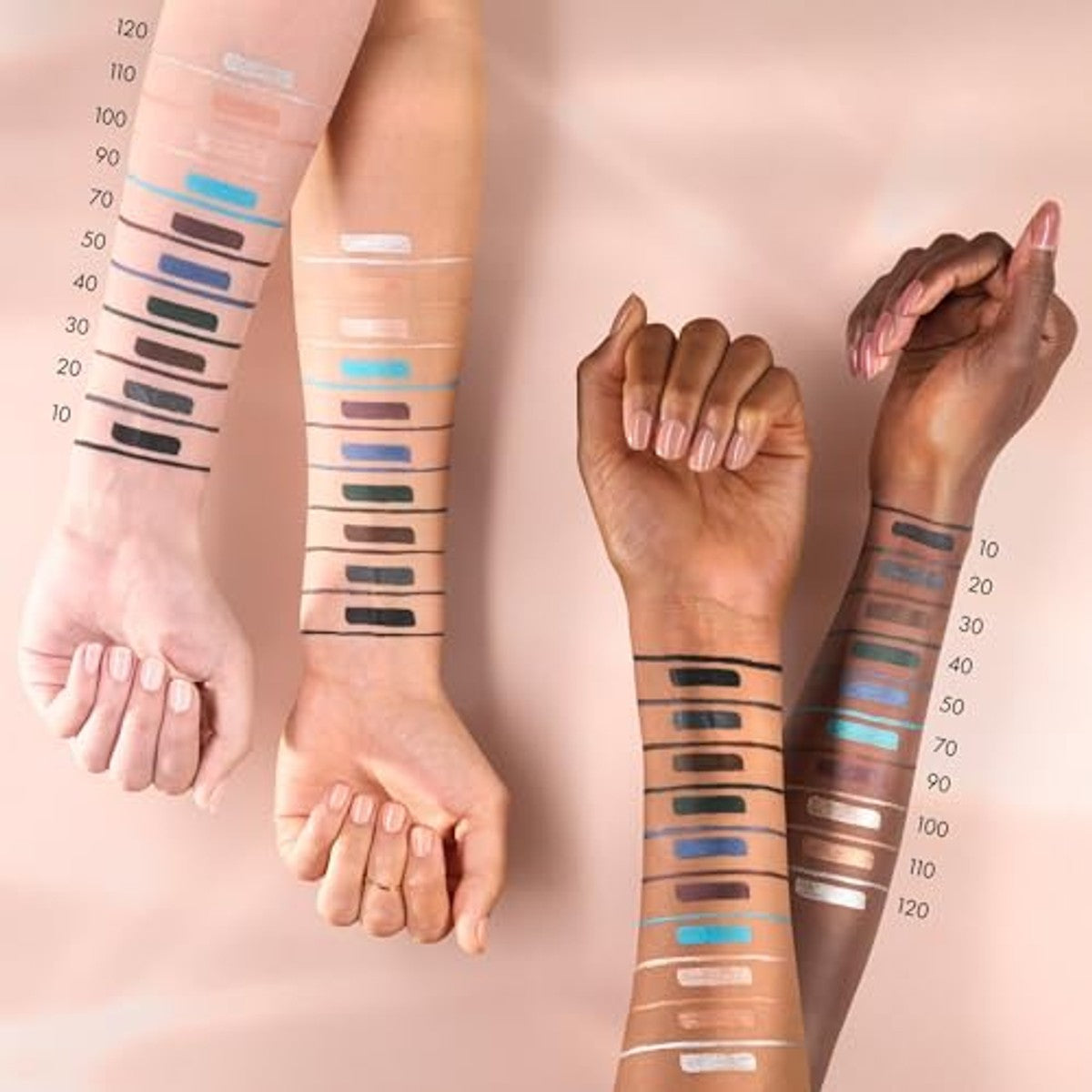 Catrice Cosmetics 20H Gel Eye Pencil 010 zwart 0,08 g - 3-pack