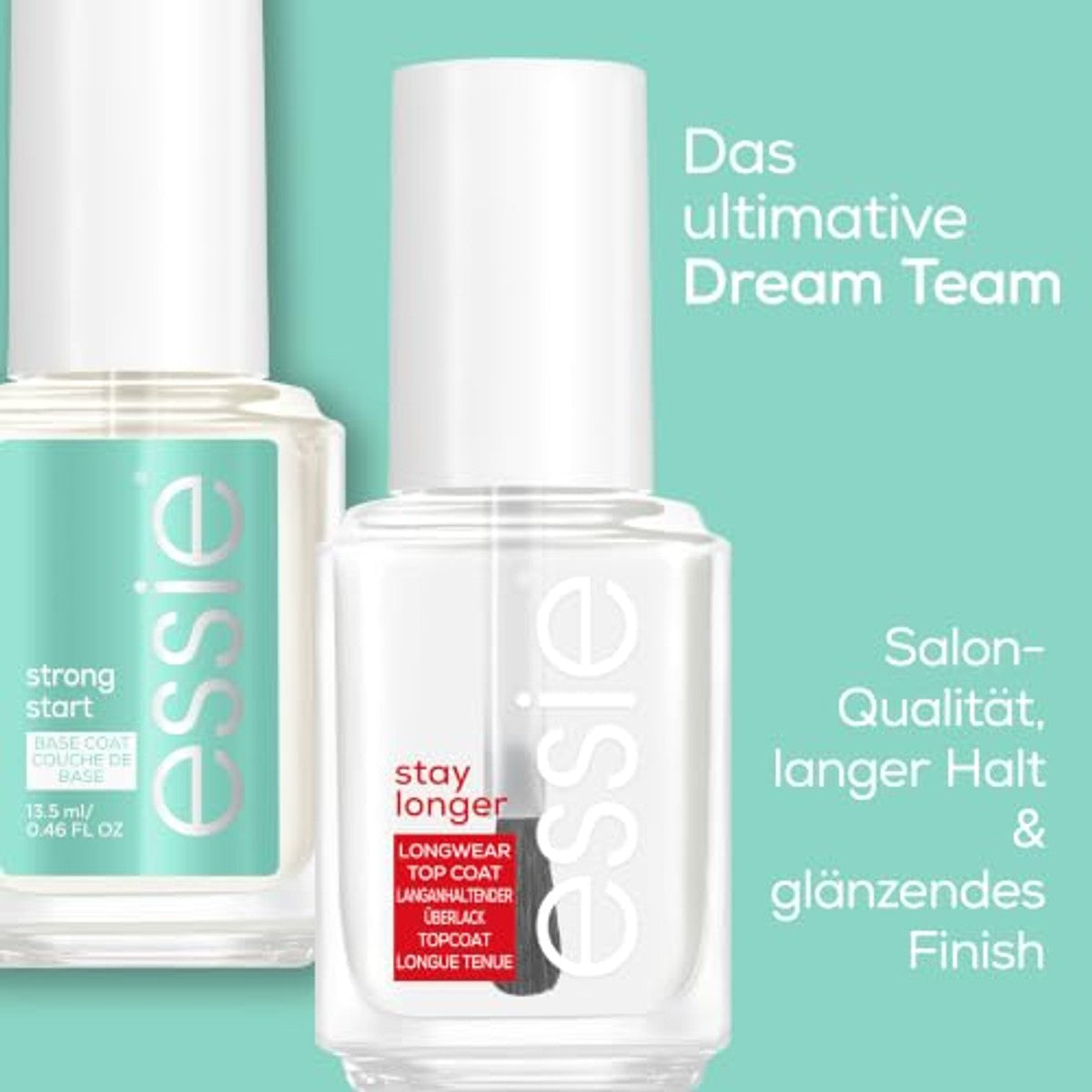 essie Base Coat Strong Start met biotine 13,5 ml - 6 stuks