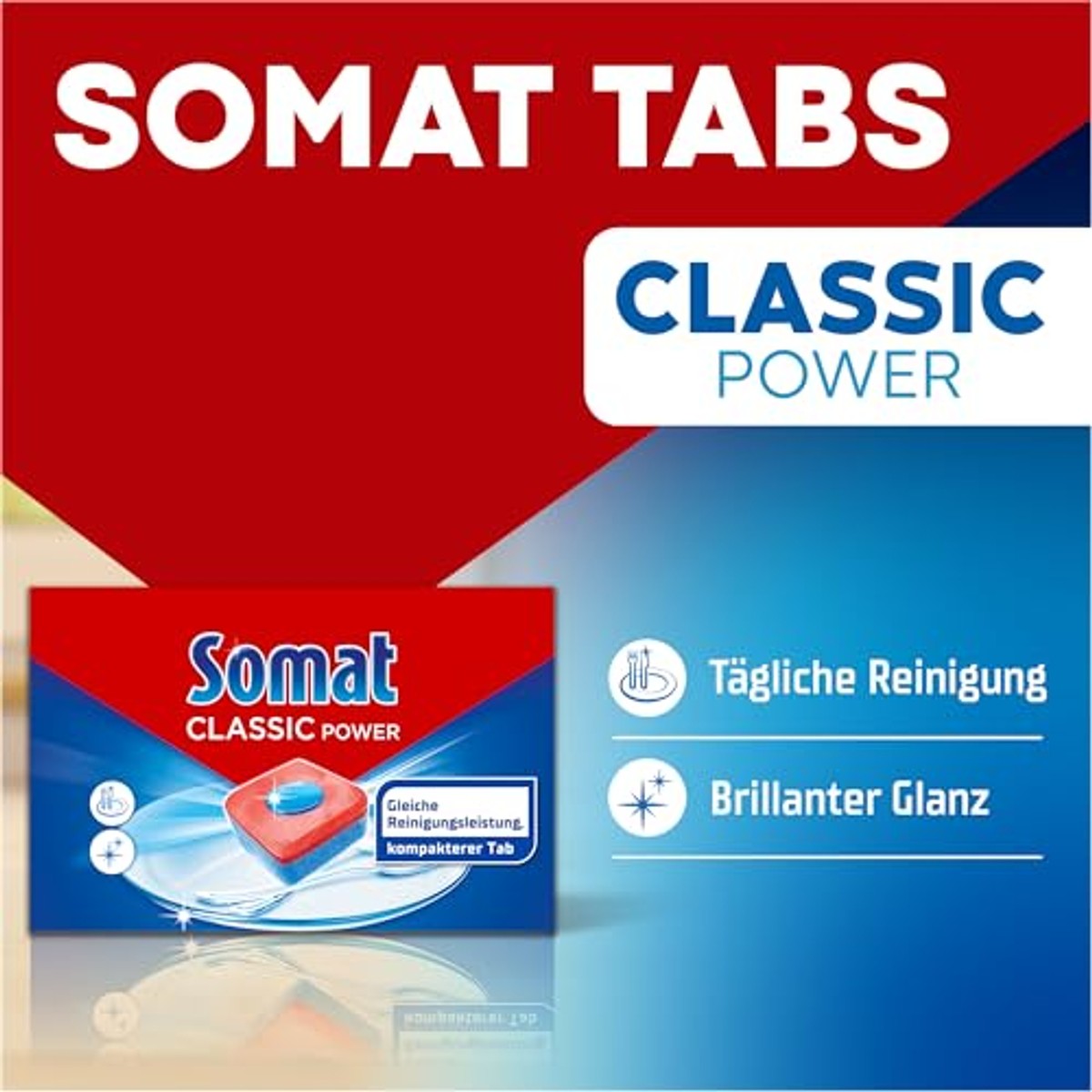 Somat Classic Power compacte vaatwastabletten 28 tabs – Somat