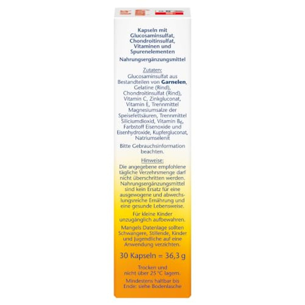 Doppelherz Glucosamine 700 Extra met Chondroïtine en Vitamine C 1 x 30 Capsules - 3-pack