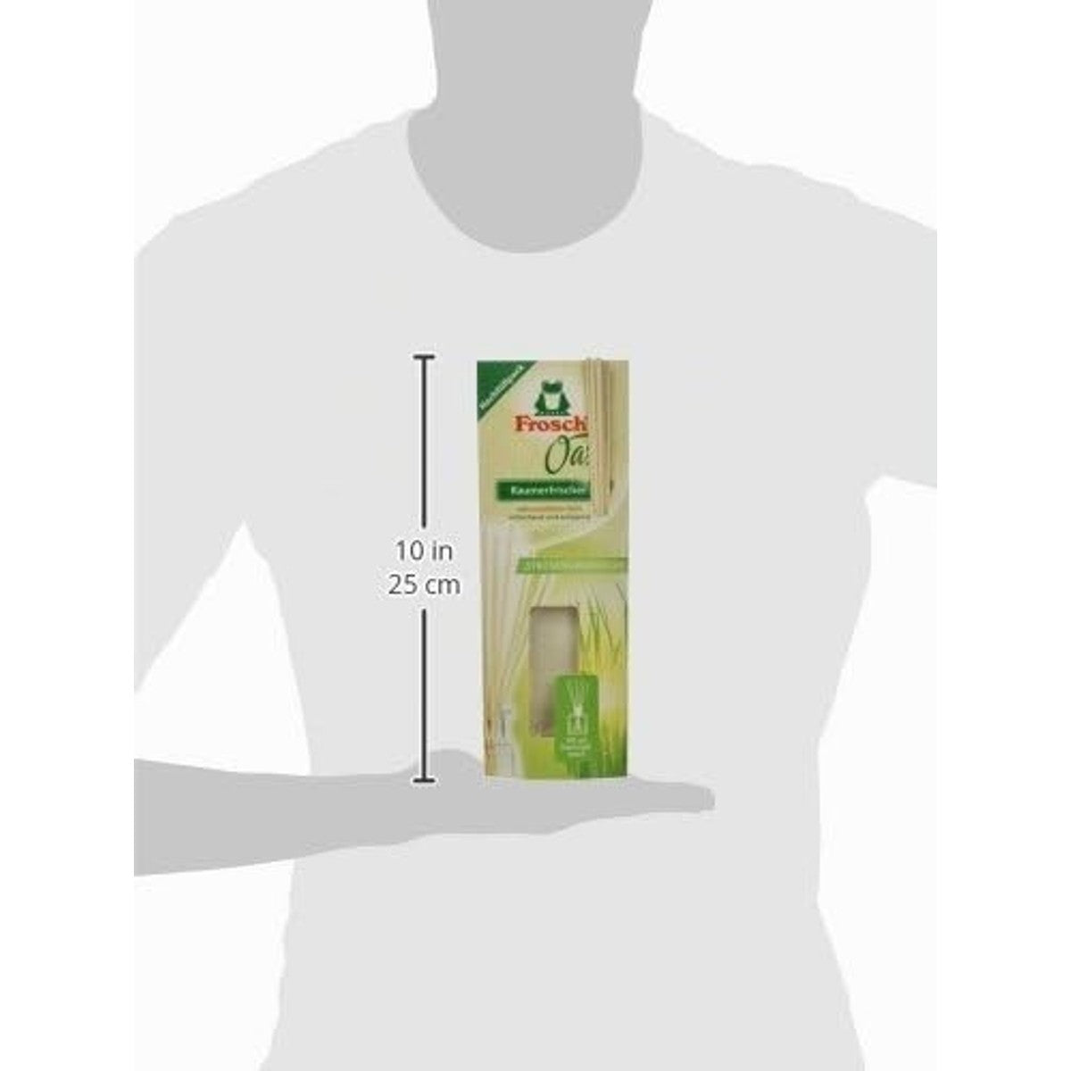 Frosch Oase kamerverfrisser citroengras frisse navulverpakking 6 x 90 ml - Voordeelverpakking