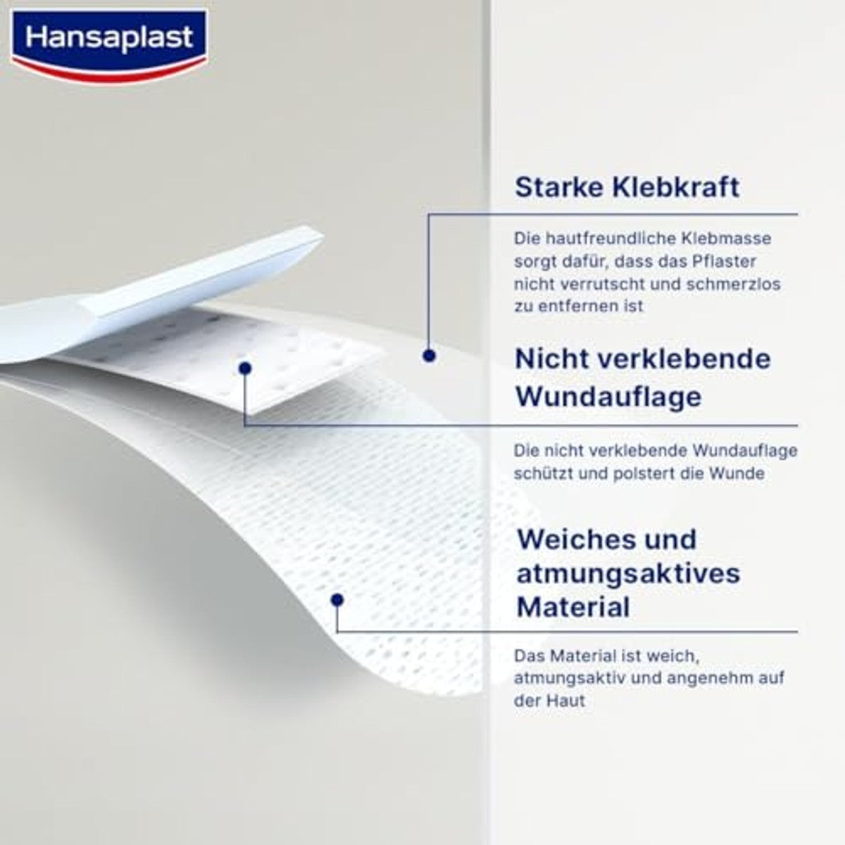 Hansaplast Gevoelige pleister 1 m x 6 cm – Elastoplast
