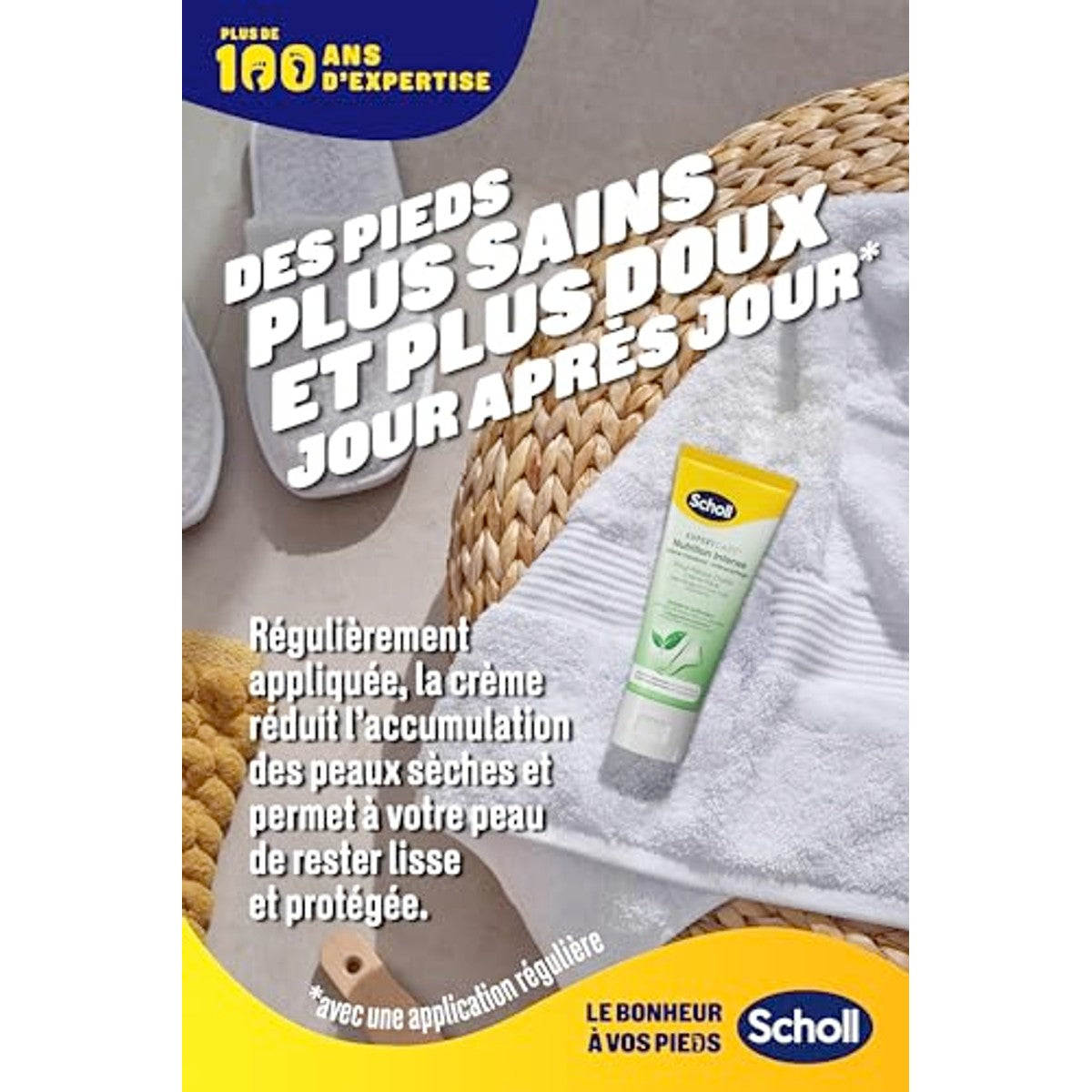 Dr. Scholl's Intensiv Nutrition Voetcrème Harde Huid 6 x 75 ml - Voordeelverpakking