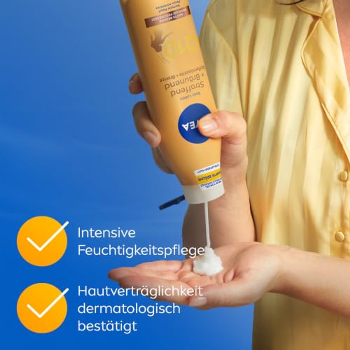 NIVEA Body Lotion Q10 verstevigend + bruinend 250 ml – NIVEA