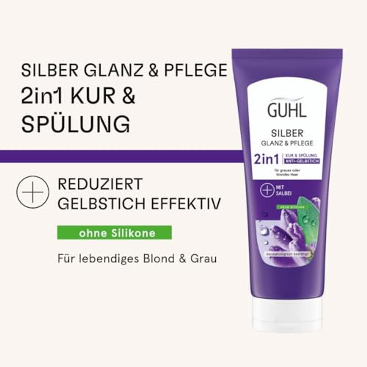 Guhl Zilverglans & Verzorgende Kuur 3 x 200 ml - Voordeelverpakking