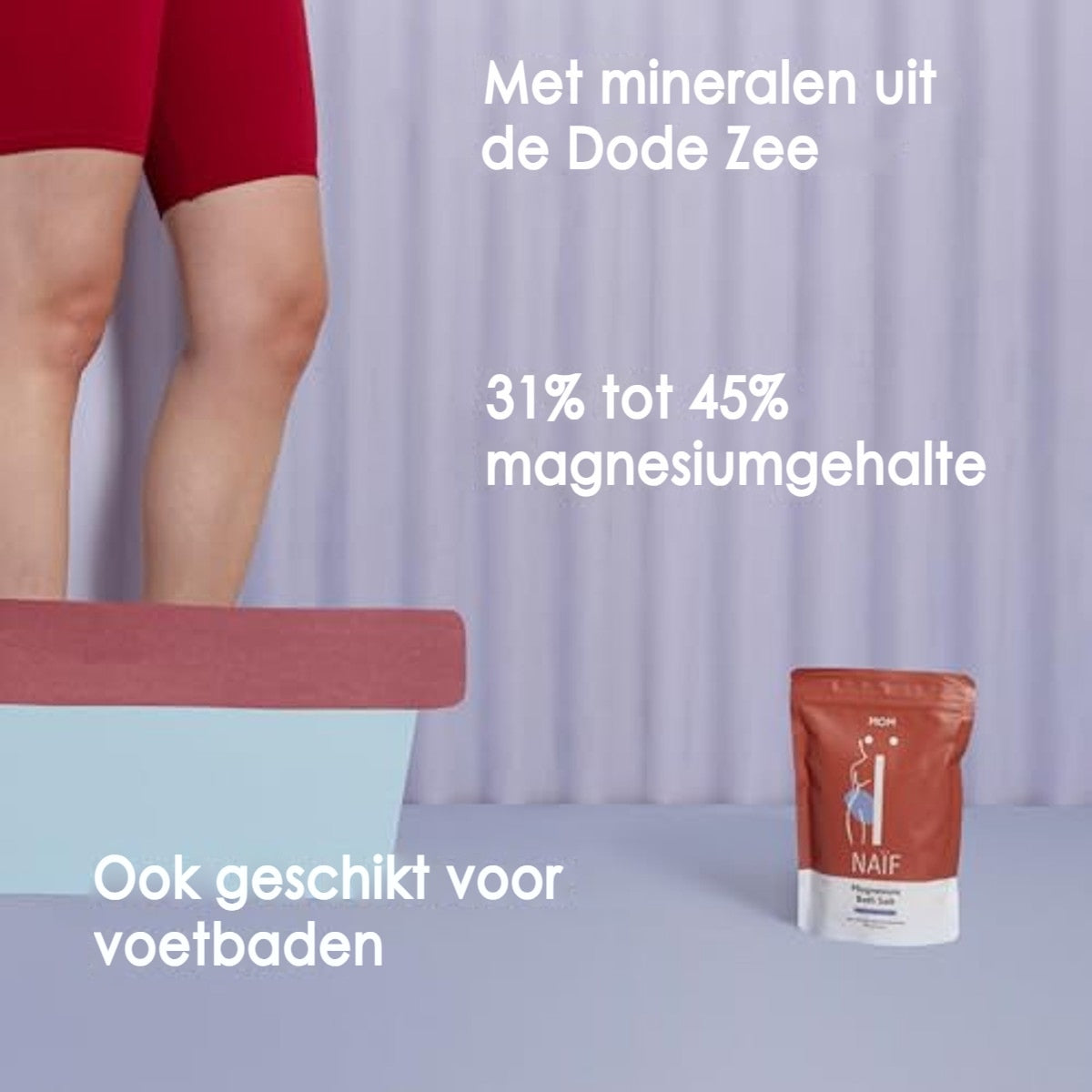 Naïf Magnesium Badzout 6 x 500 g - Voordeelverpakking – foto 5