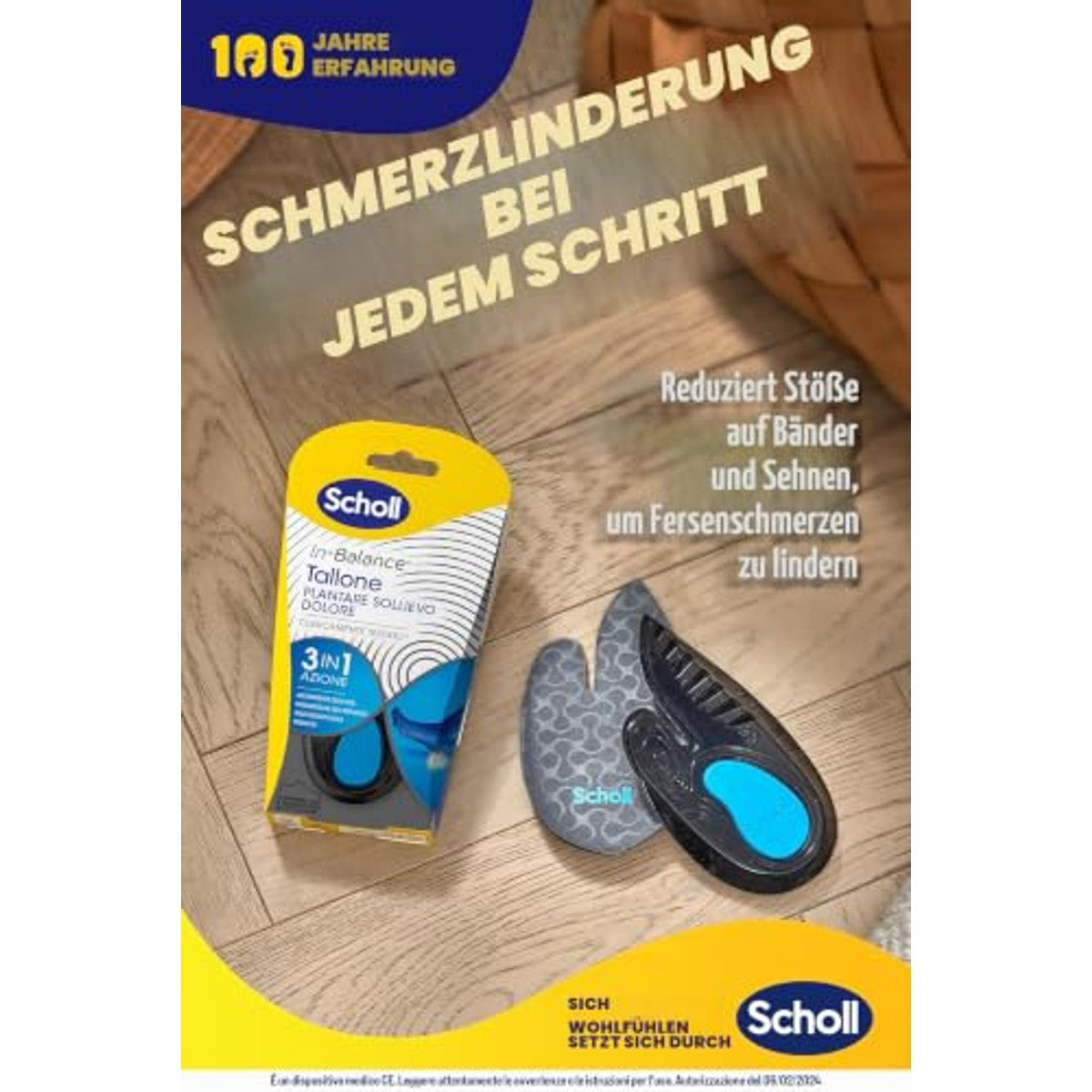 Dr. Scholl's In-Balance inlegzolen maat M, 2 stuks – foto 5