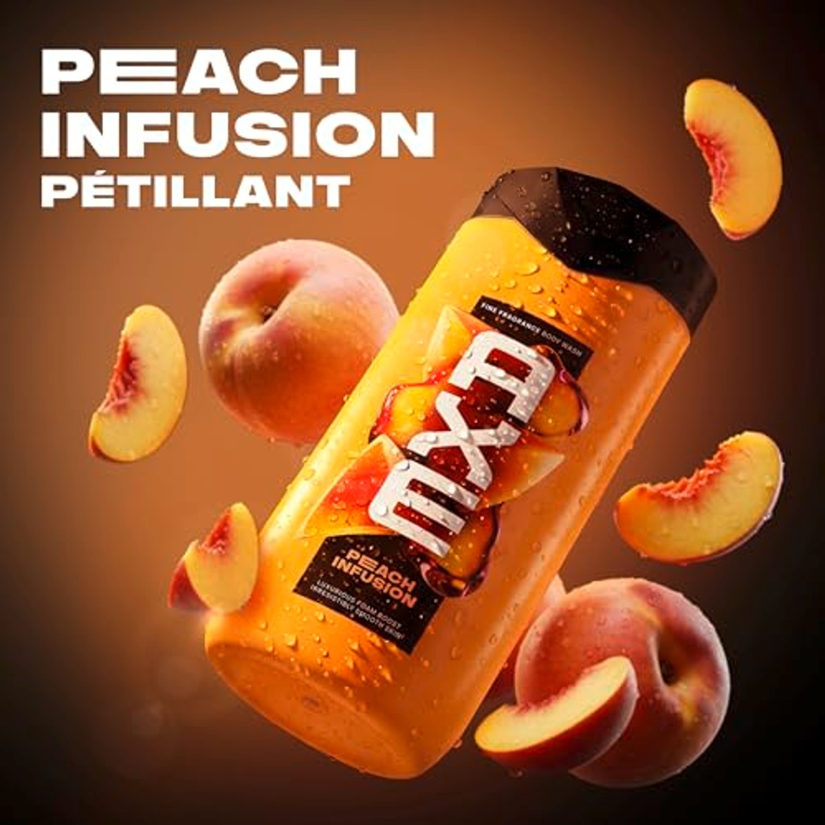 Axe Fine Fragrance Douchegel Peach Infusion 225 ml (verpakking van 2) – Axe
