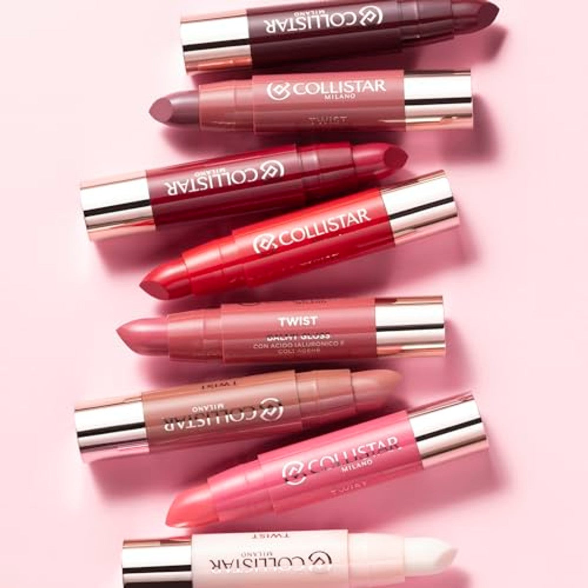 Collistar Twist Balmy Gloss Vochtinbrengende Lipgloss nr. 212 Marshmallow 2,8 g - 6-pack