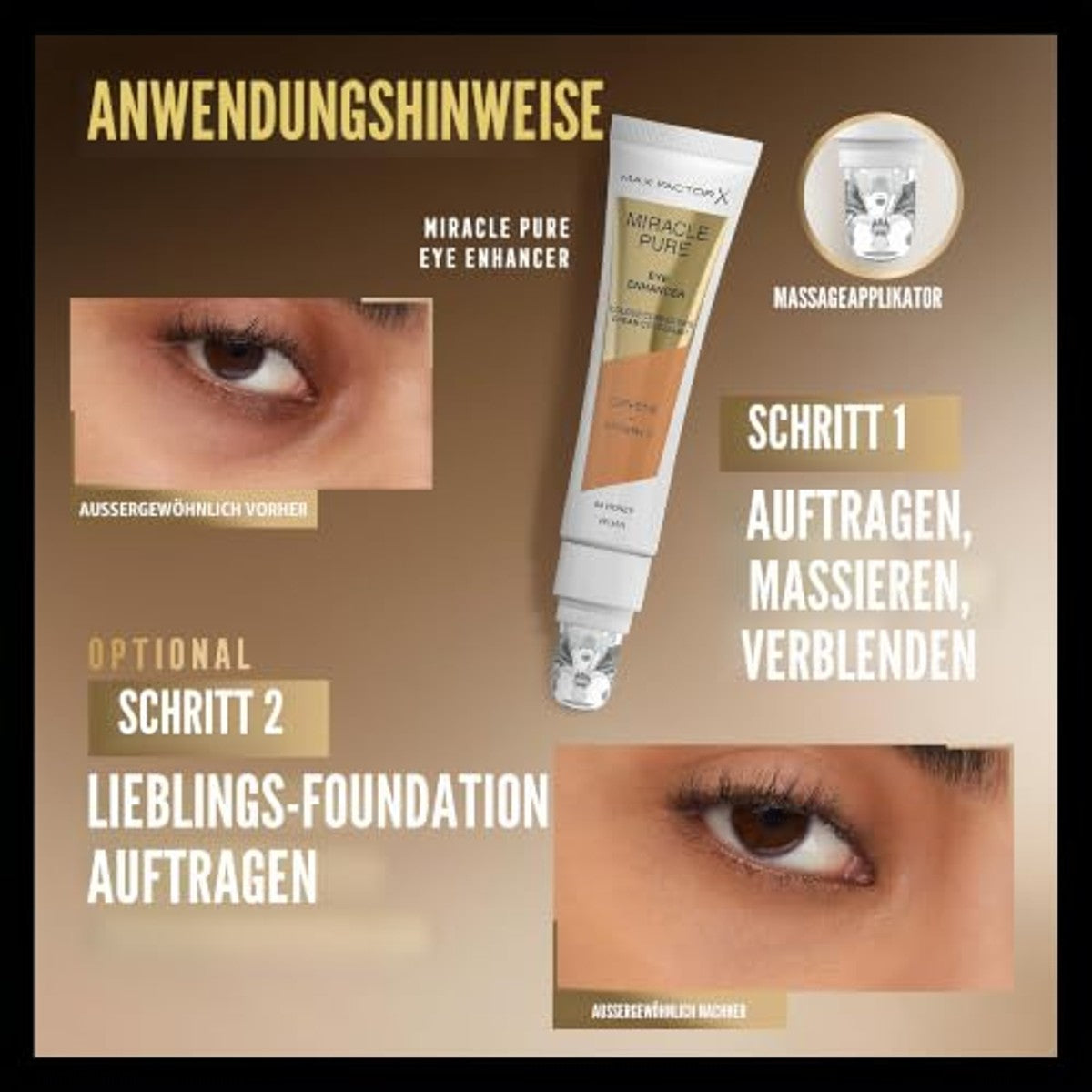 Max Factor Masterpiece Eye Enhancer Peach 3 - 3 stuks