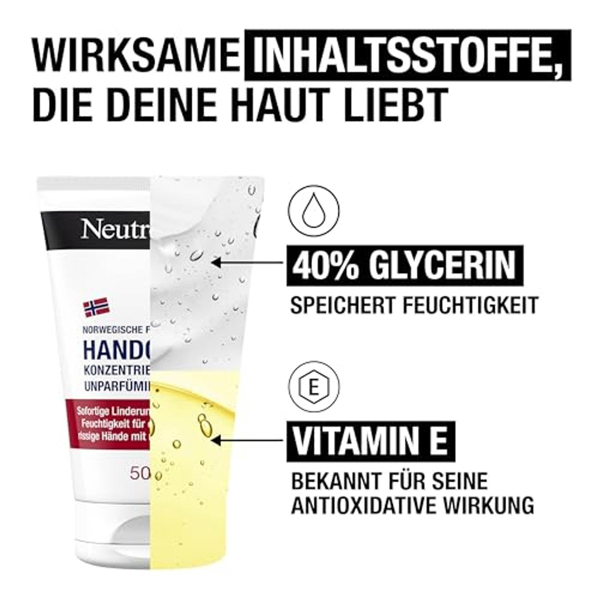 Neutrogena Geconcentreerde Handcrème Ongeparfumeerd 6 x 50 ml - Voordeelverpakking