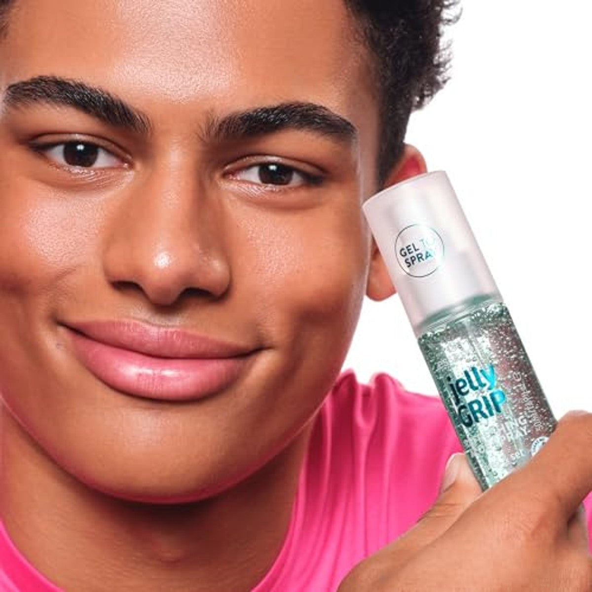 essence Jelly Grip Refreshing Aloë Spray fixeerspray 50 ml - 3-pack
