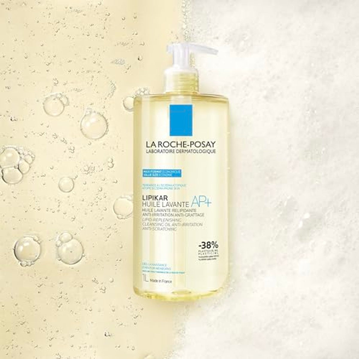 La Roche-Posay Lipikar Douche- en Badolie AP+ voor Neurodermitis 1 l