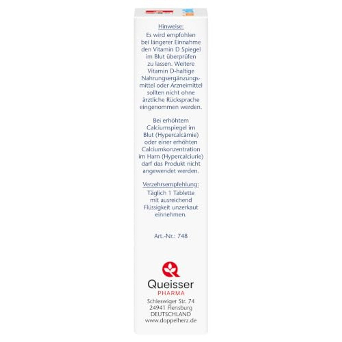 Doppelherz Vitamine D3 1000 – Doppelherz