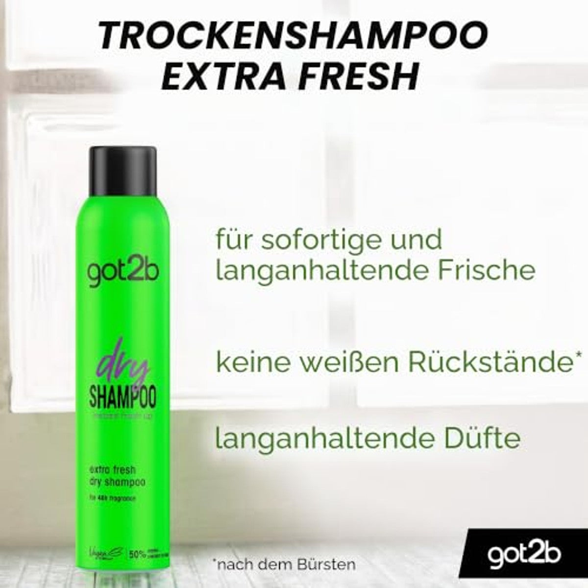 got2b Fresh Extra Droogshampoo 3 x 200 ml (600 ml) – got2b