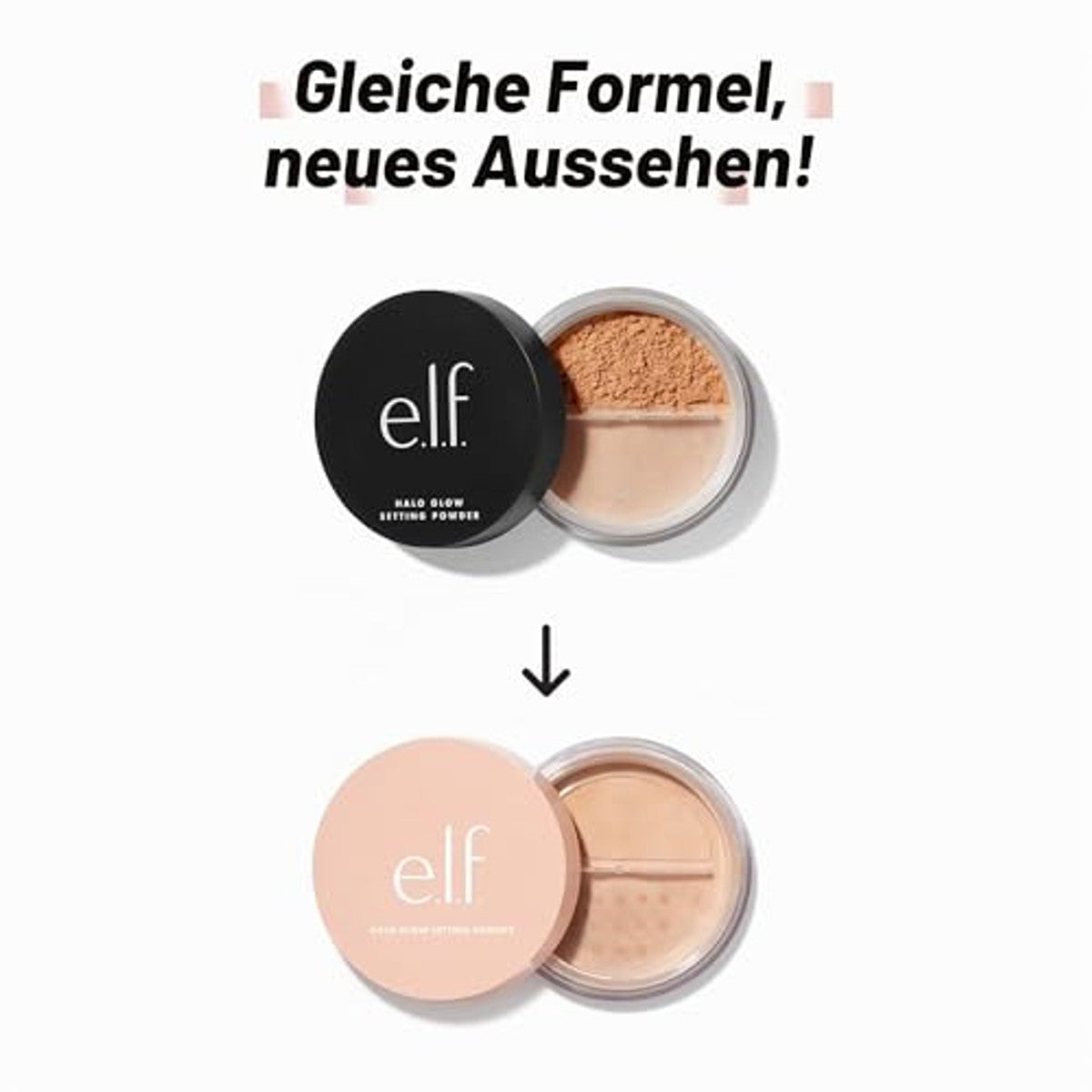 e.l.f. Halo Glow Setting Powder Medium 6,8 g – foto 5