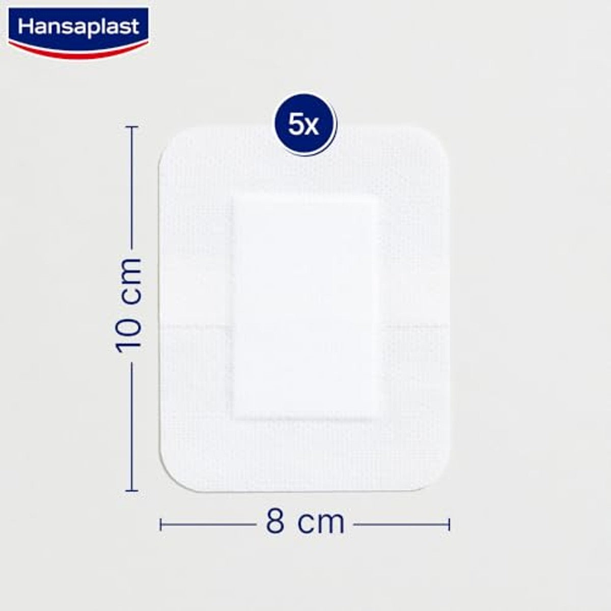 Hansaplast Sensitive XXL pleisters, per stuk verpakt - 6-pack