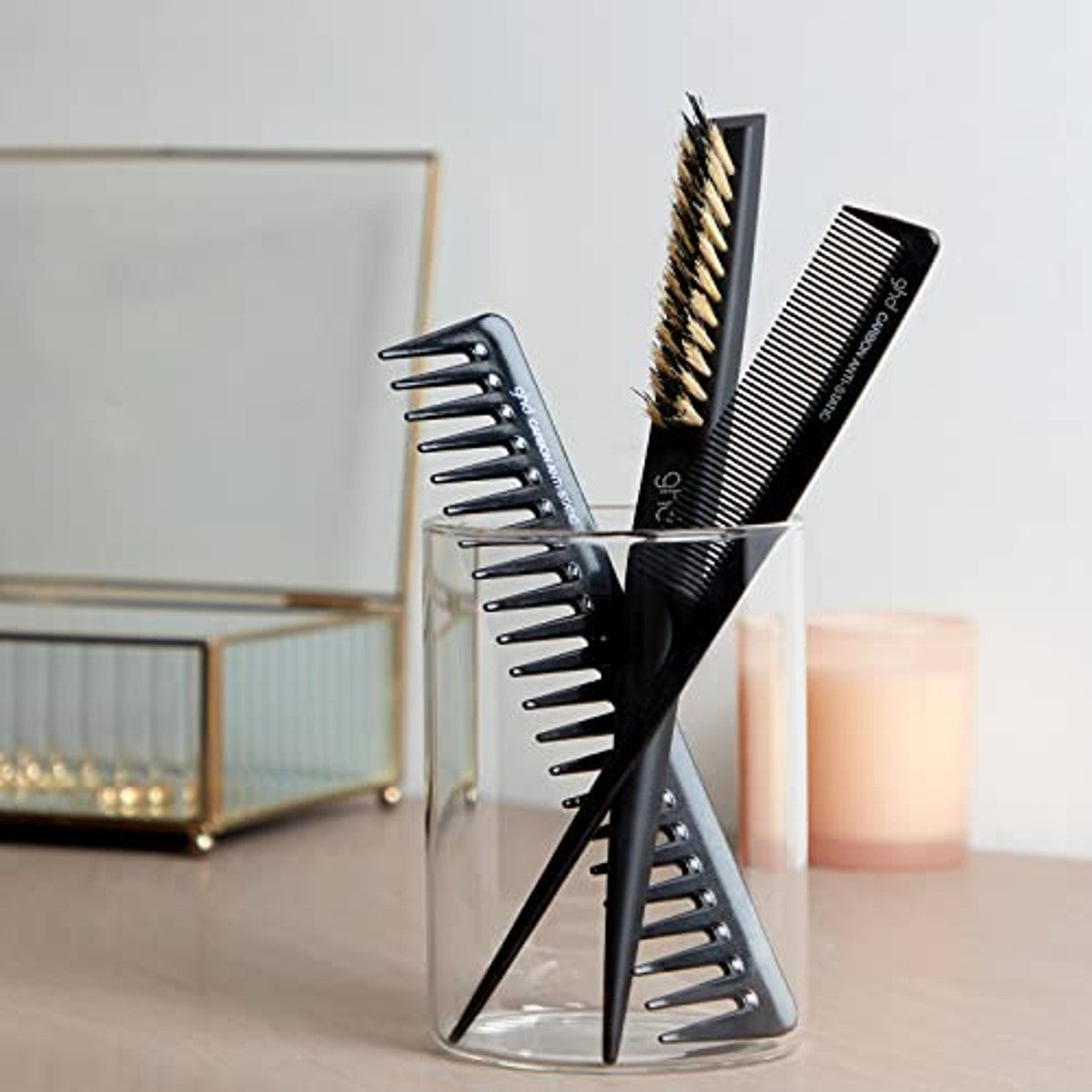 ghd The Comb Out Ontwarrende Kam voor Krullen en Golven - 6-pack
