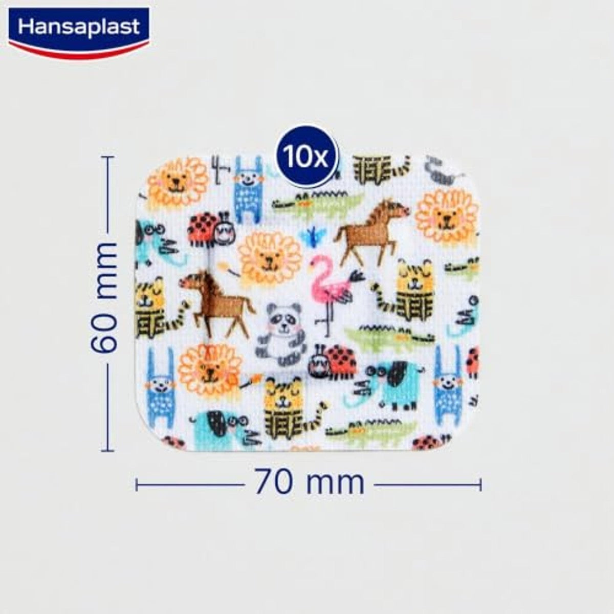 Hansaplast Sensitive Kids wondverband 2 x 10 pleisters (6 x 7 cm) – Beiersdorf