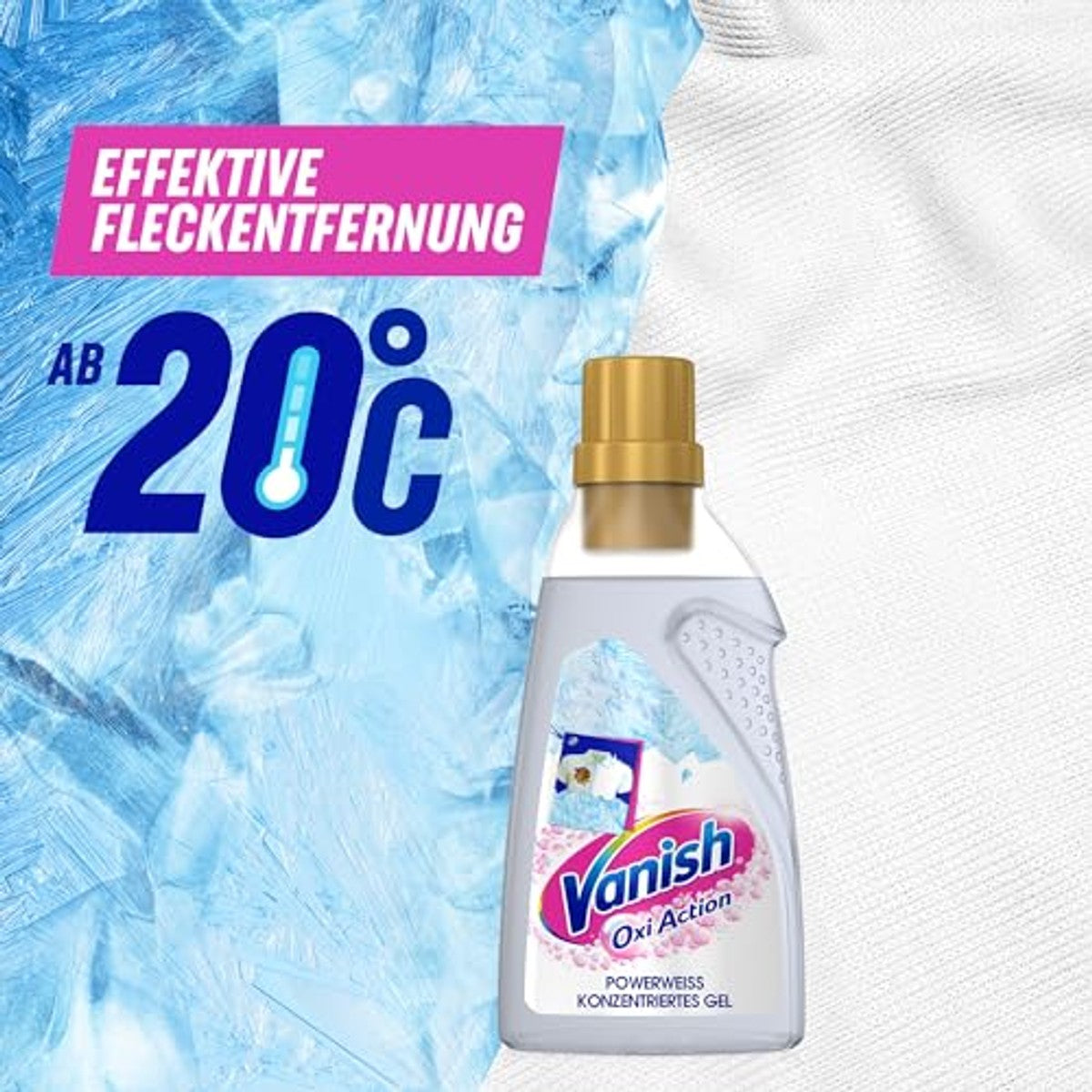 Vanish Oxi Action Powerweiss Gel 750 ml – Vanish