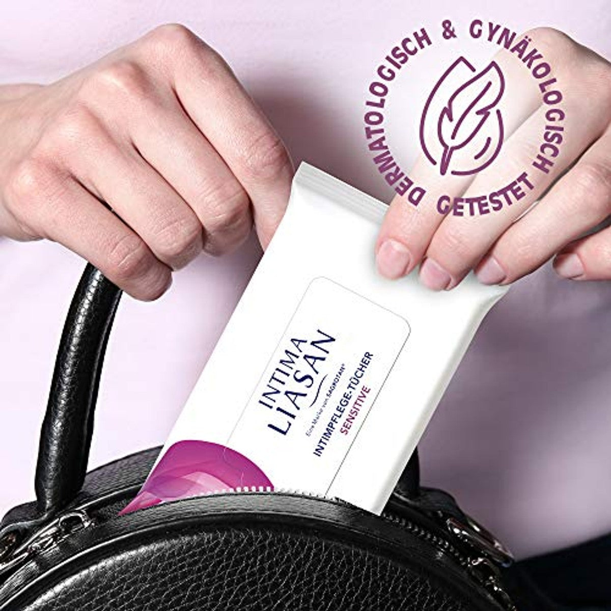 Intima Liasan intieme doekjes sensitive 4 x 30 stuks - 3-pack