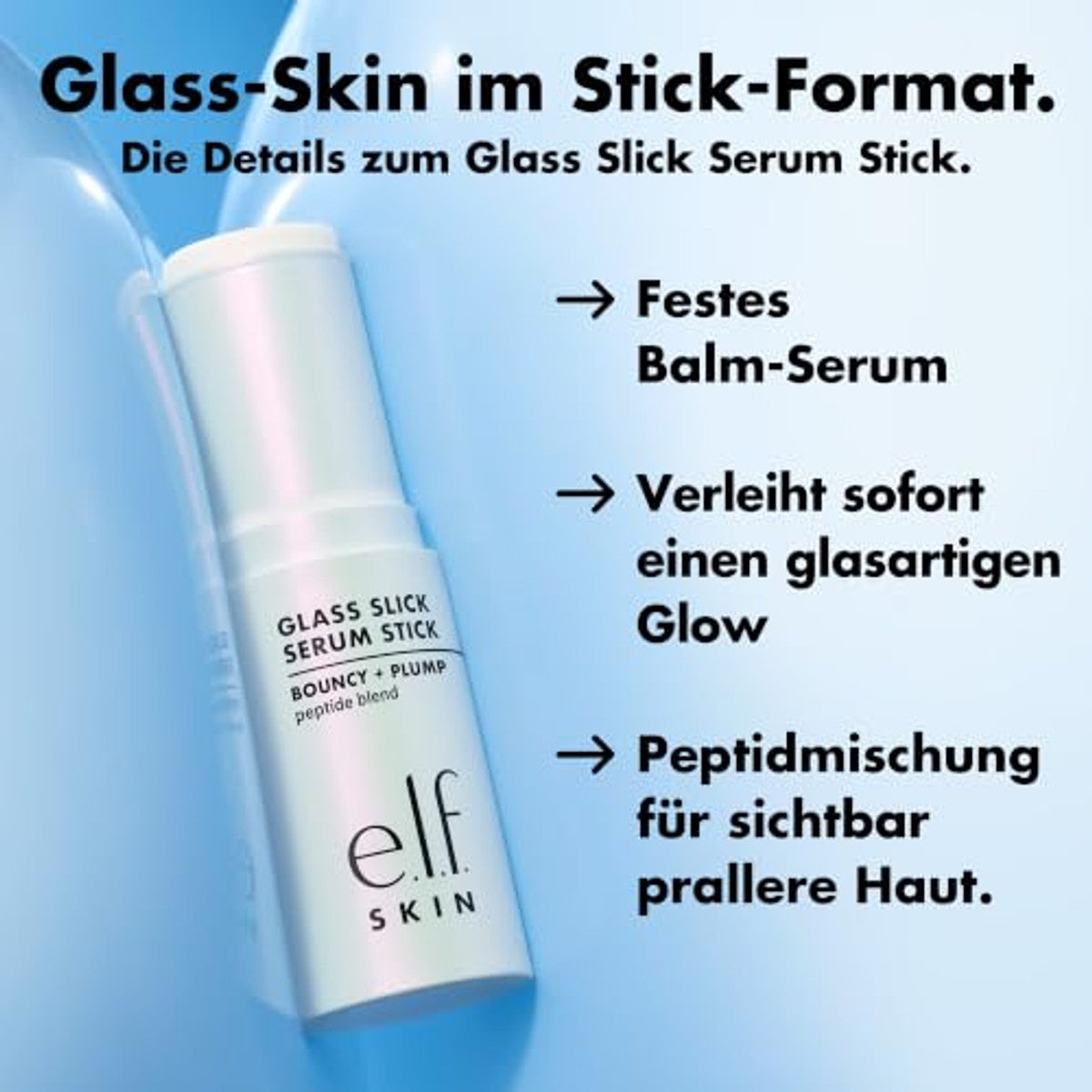 e.l.f. Skin Glass Slick Serum Stick - 3 stuks