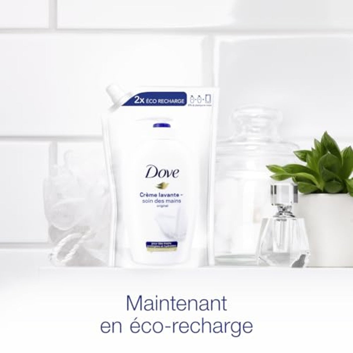 Dove Originele Vloeibare Handzeep Navulverpakking 6 x 500 ml - Voordeelverpakking
