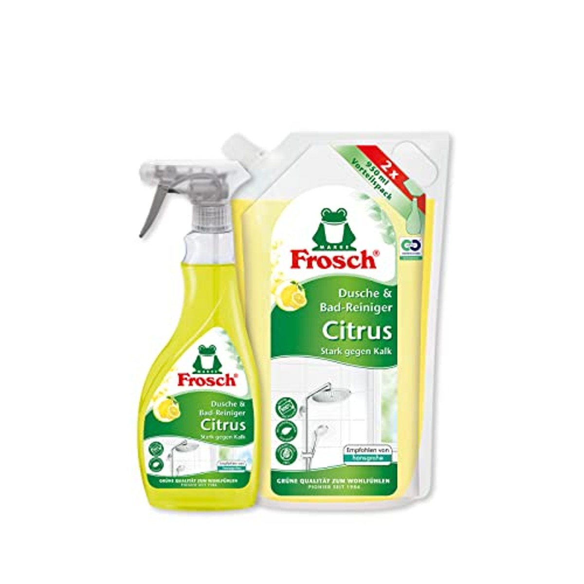 FROSCH Douche & Bad Cleaner Citrus 3 x 0,5 l - Voordeelverpakking