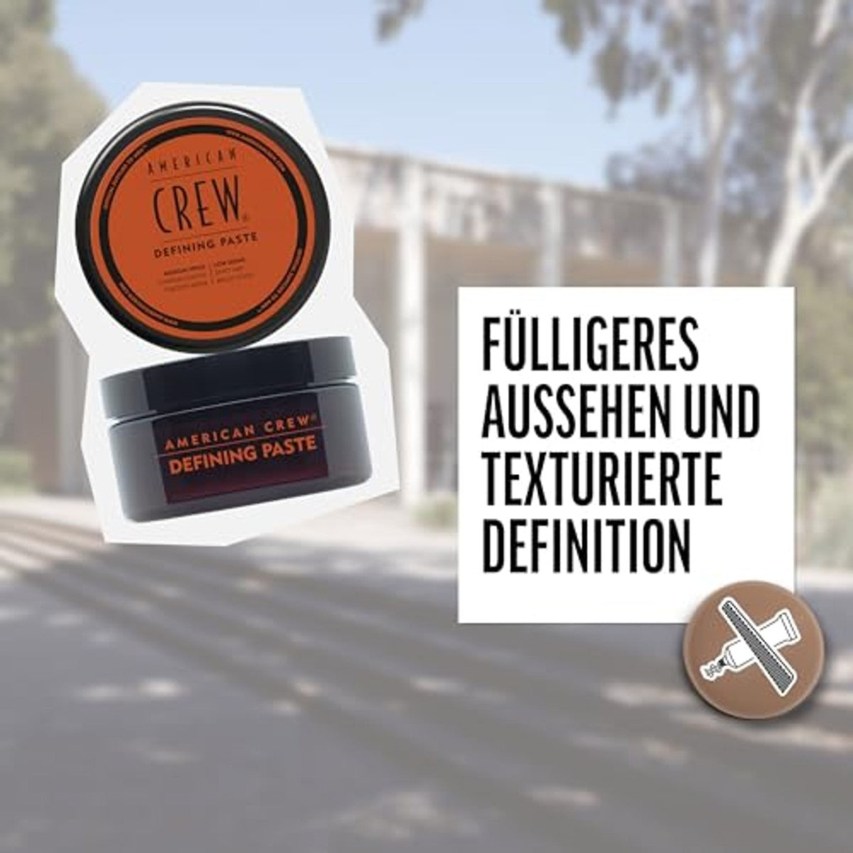 American Crew Defining Paste Stylingpasta voor Mannen 85 g - 3-pack – foto 5