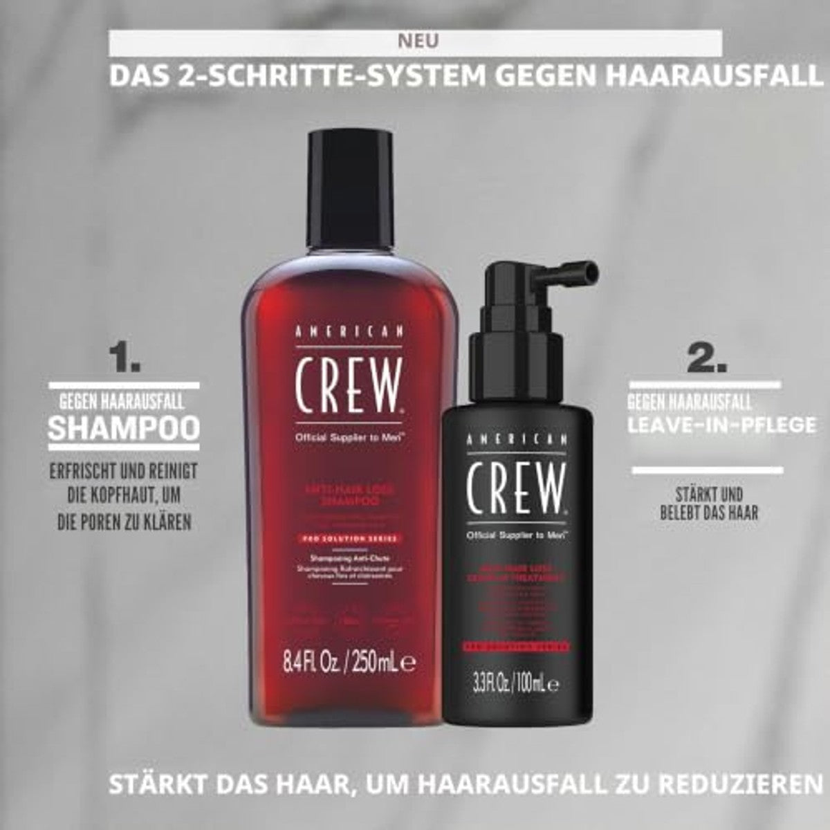 American Crew Anti-Haaruitval Shampoo 250 ml - 6-pack – foto 5