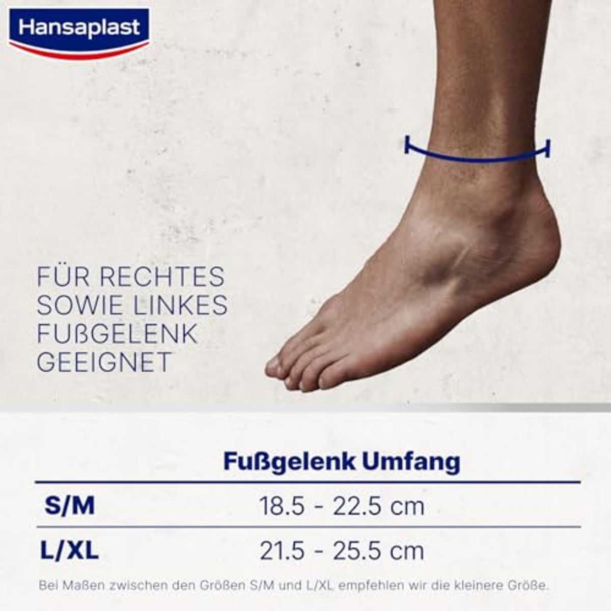 Hansaplast Performance enkelbandage S/M – Elastoplast