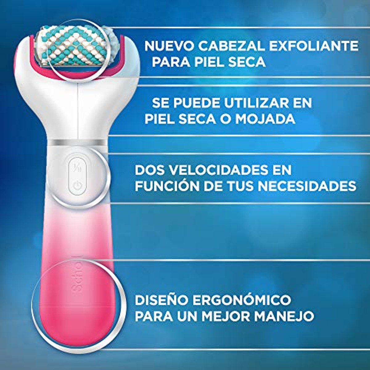 Dr. Scholl's Lima Electrica Velvet 2En1 3U C/3 - 3-pack