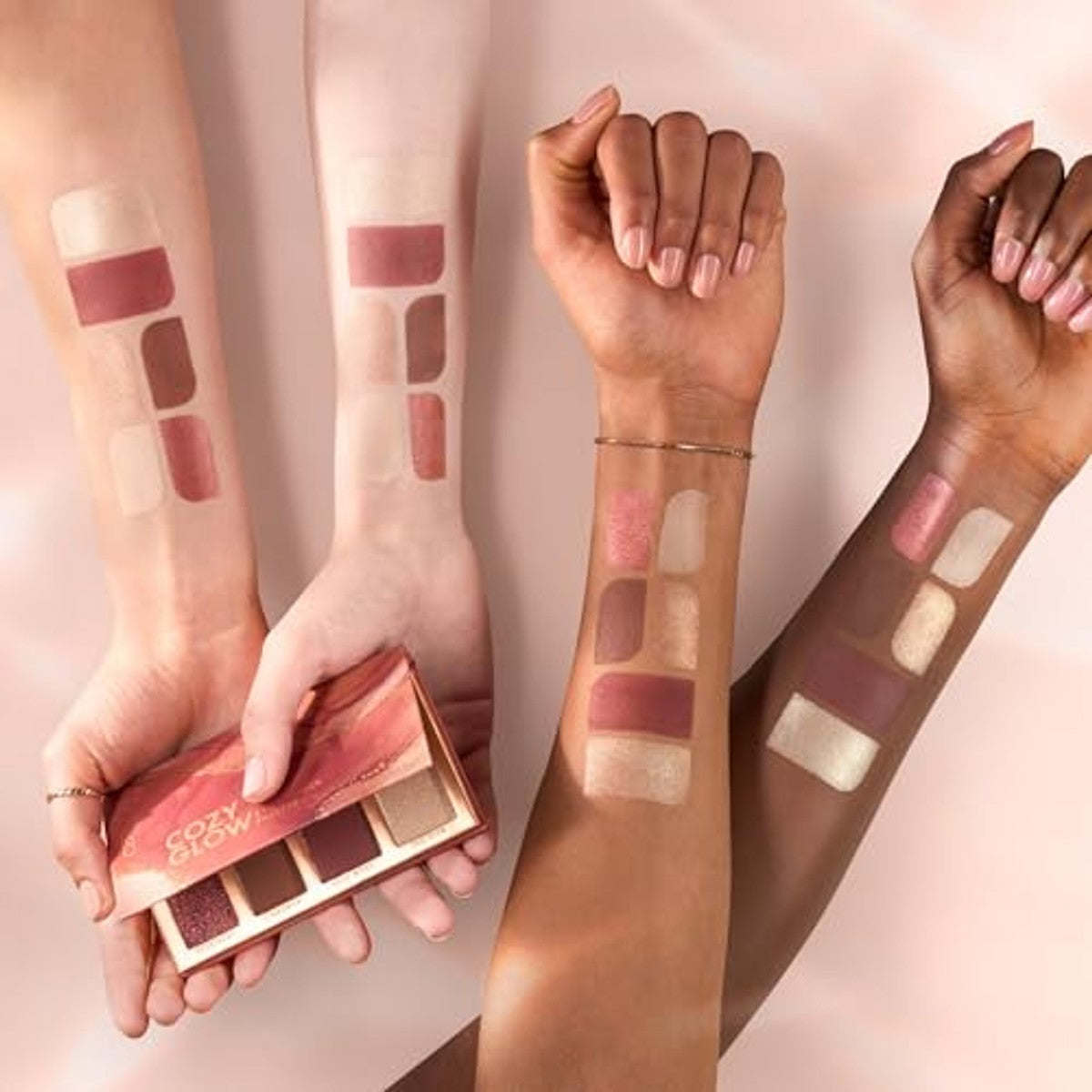 Catrice Cosmetics Cozy Glow Eye & Cheek Palette 6 kleuren 10 g - 3-pack