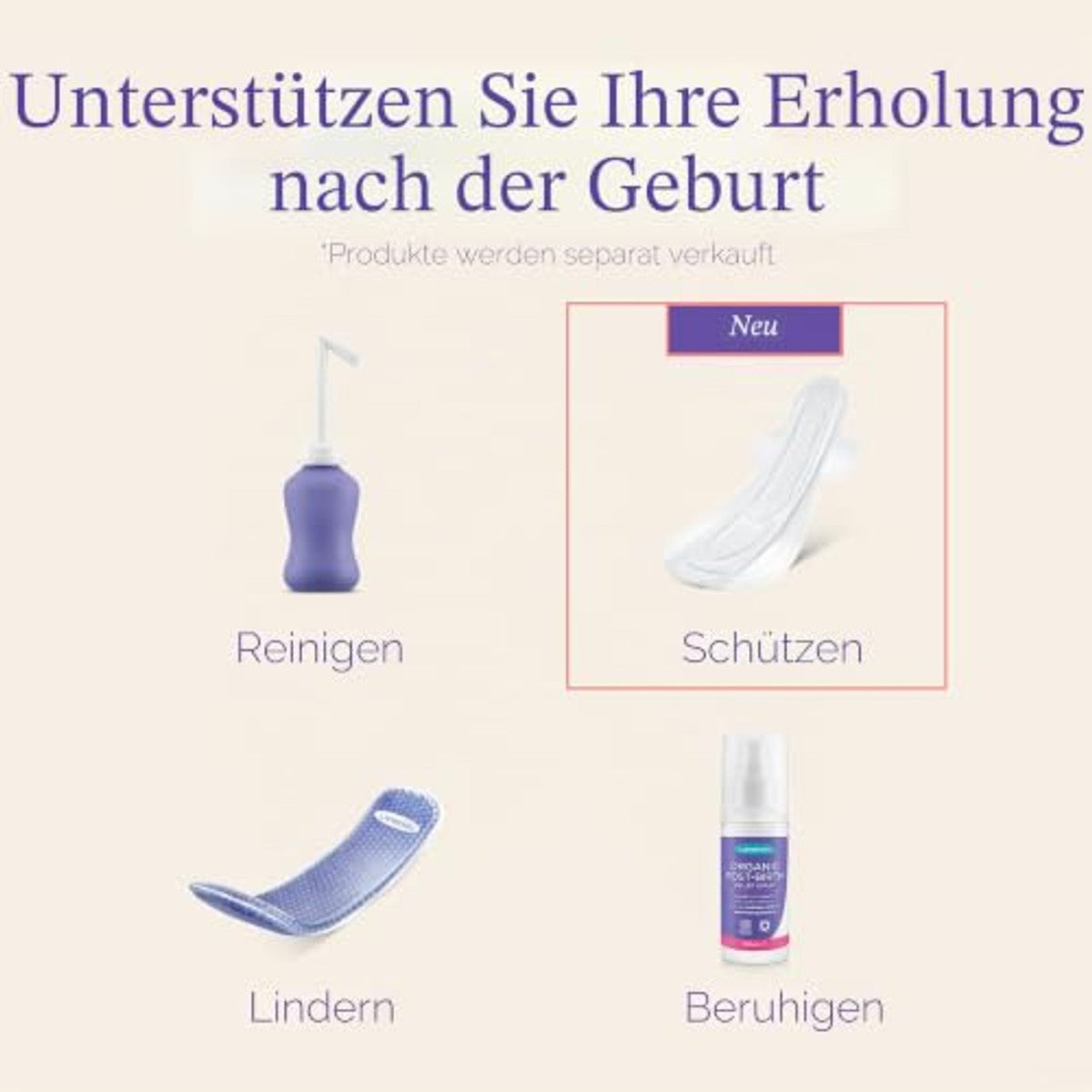 Lansinoh Kraambedverband Extra Absorberend met Vleugels 10 stuks - 3-pack