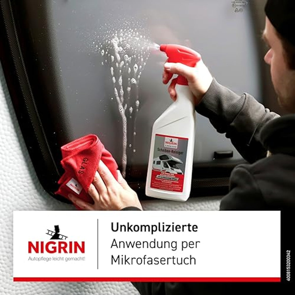 NIGRIN Caravan acryl- en ruitenreiniger 6 x 0,75 liter - Voordeelverpakking