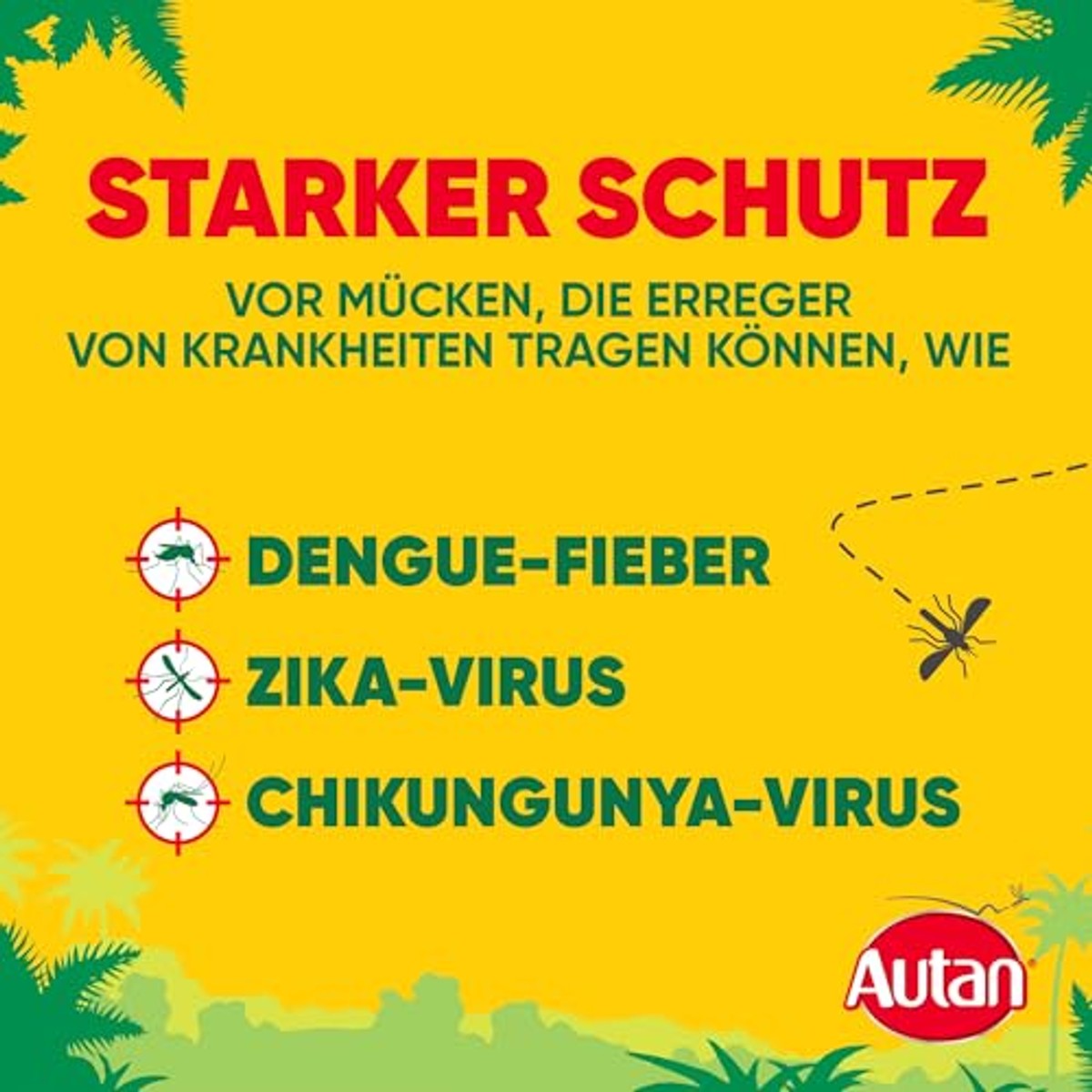 Autan Tropical Dry Spray Muggenbescherming 100 ml – Autan