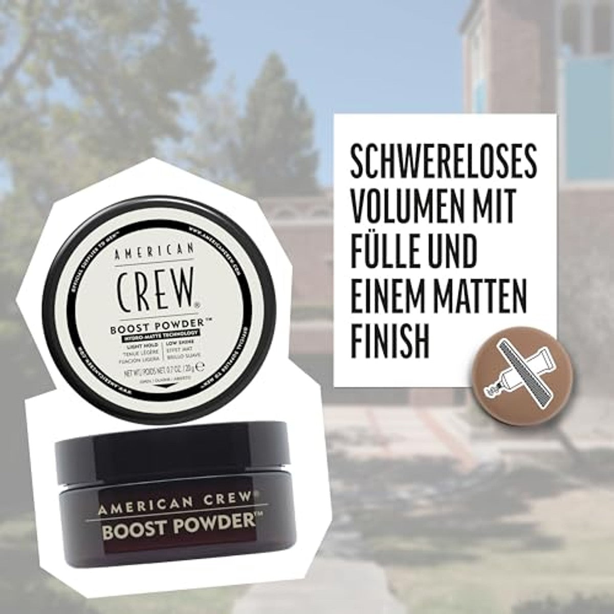 American Crew Classic Boost Powder Stylingpoeder voor Mannen 20 g - 3-pack – foto 5