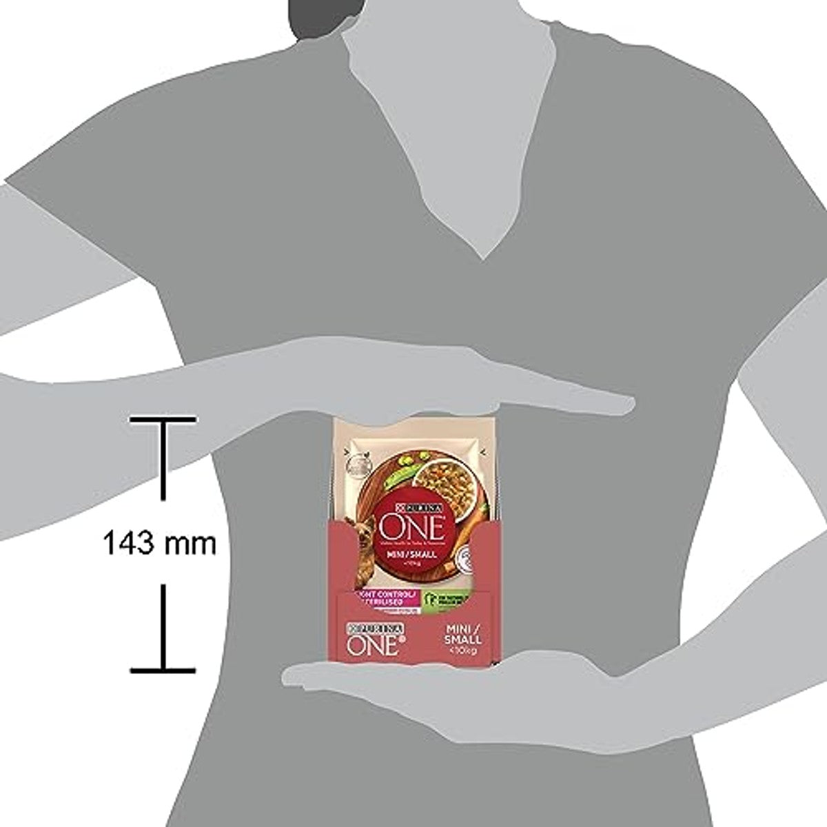 Purina One Mini Gewichtscontrole hondenvoer kalkoen 26 x 85 g - 6-pack