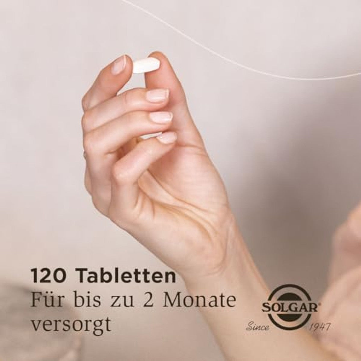 Solgar Complex voor Huid, Haar en Nagels met MSM 120 Tabletten - 6-pack