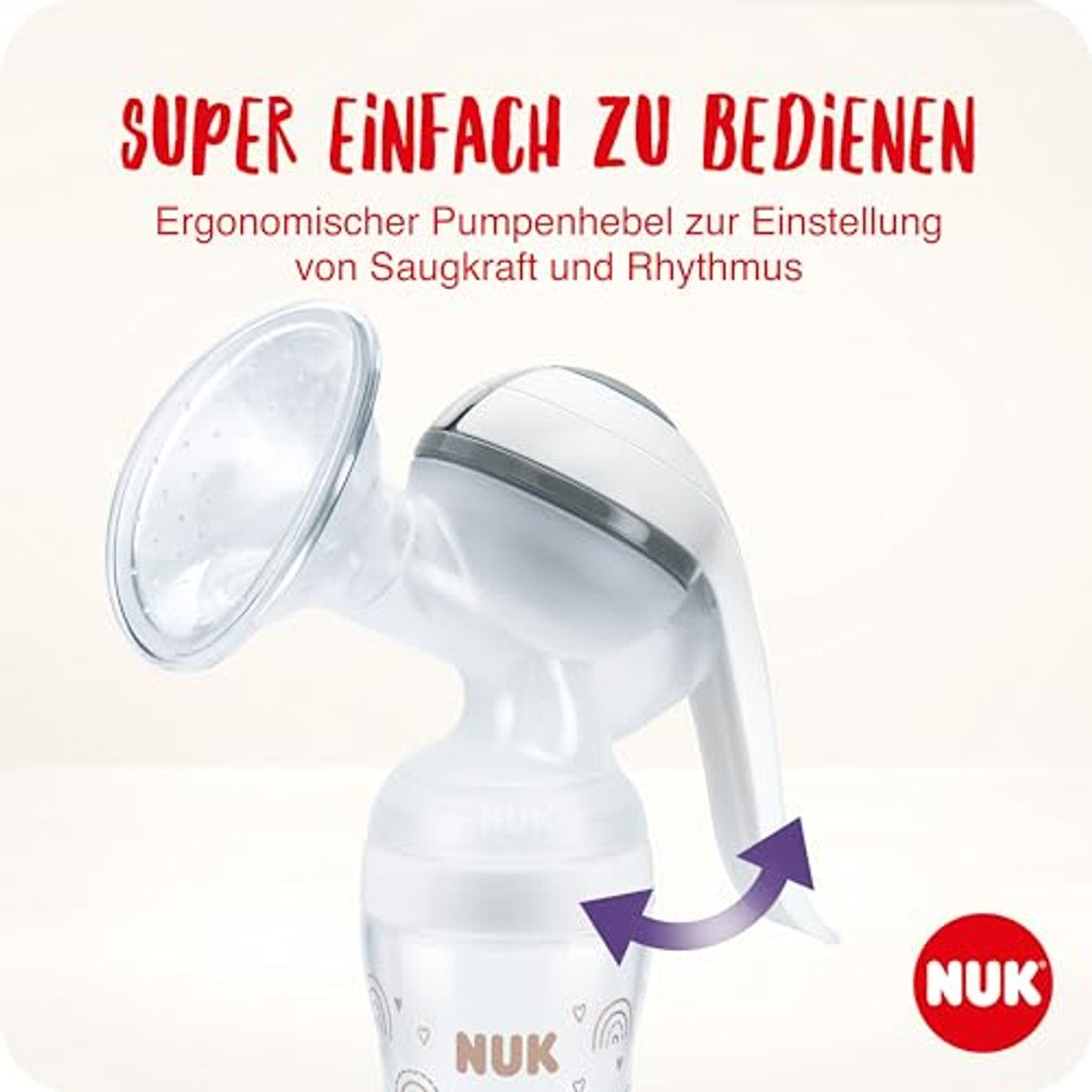 NUK Handmelkpomp met Perfect Match babyfles 3 x 150 ml - Voordeelverpakking