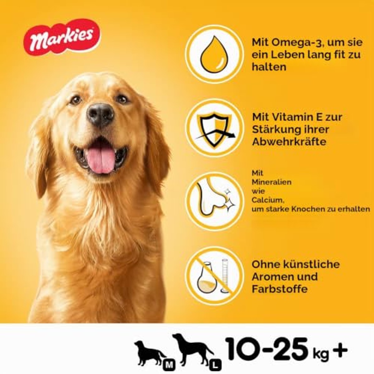 Pedigree Markies hondensnack Tuethanische smaak 5 x 1,5 kg - 3-pack