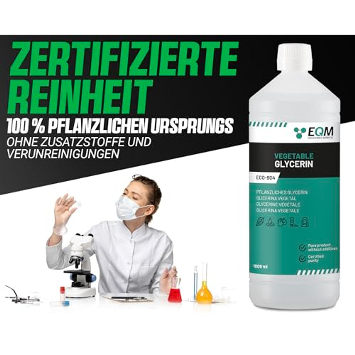 Chemical Ecosolutions EQM ECO-904 Plantaardige glycerine 1 l – Chemical Ecosolutions