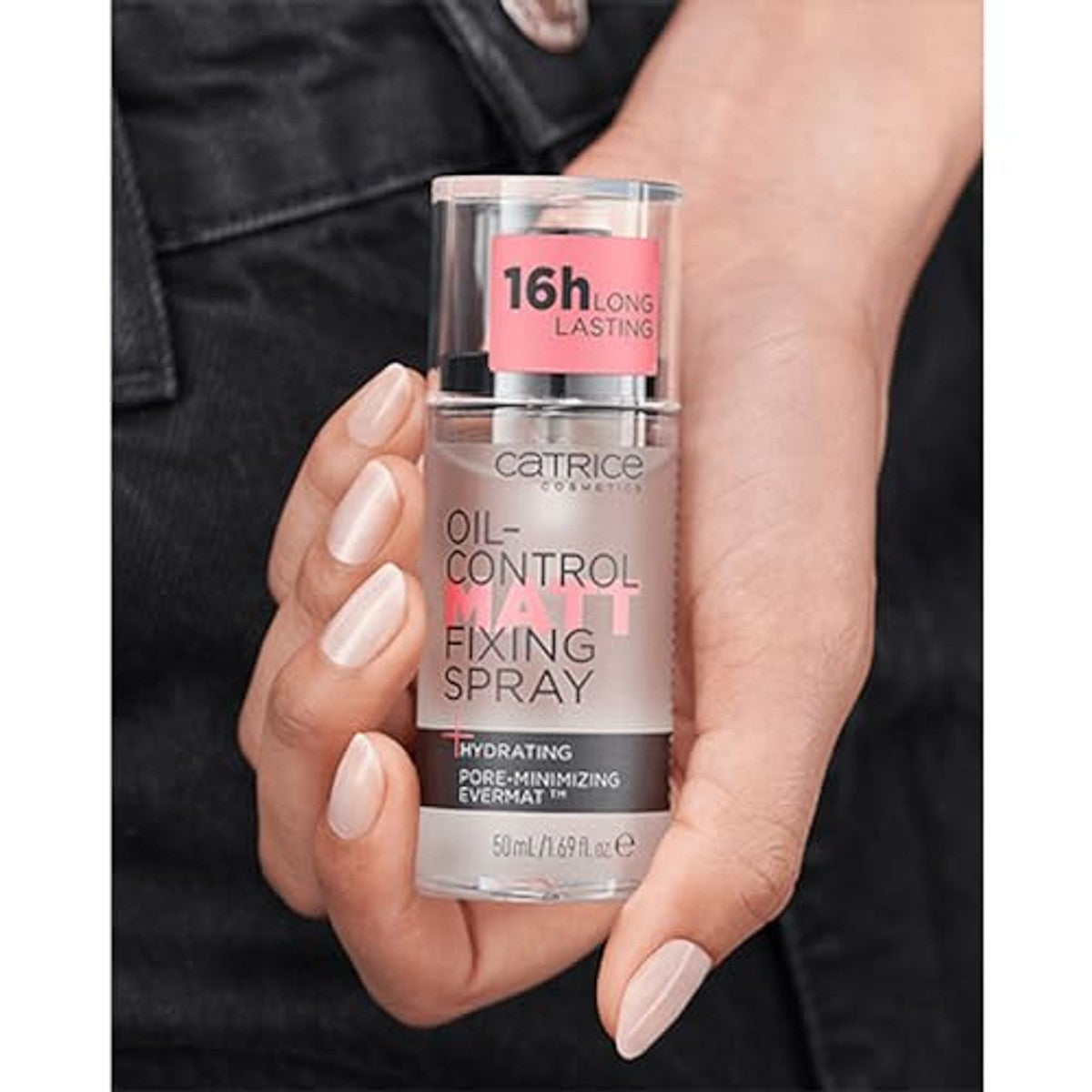 Catrice Oil-Control Matt Fixing Spray transparant 50 ml - 3-pack