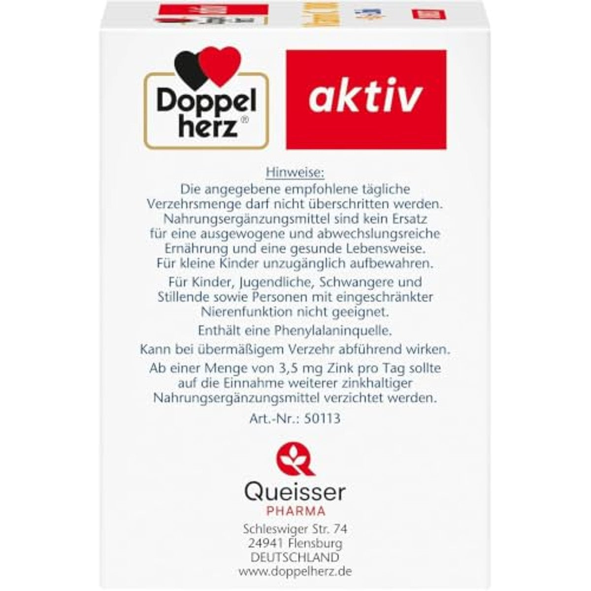 Doppelherz Vitamine C 1000 + D3 + Zink Direct Bloedsinaasappel 40 Sticks - 6-pack