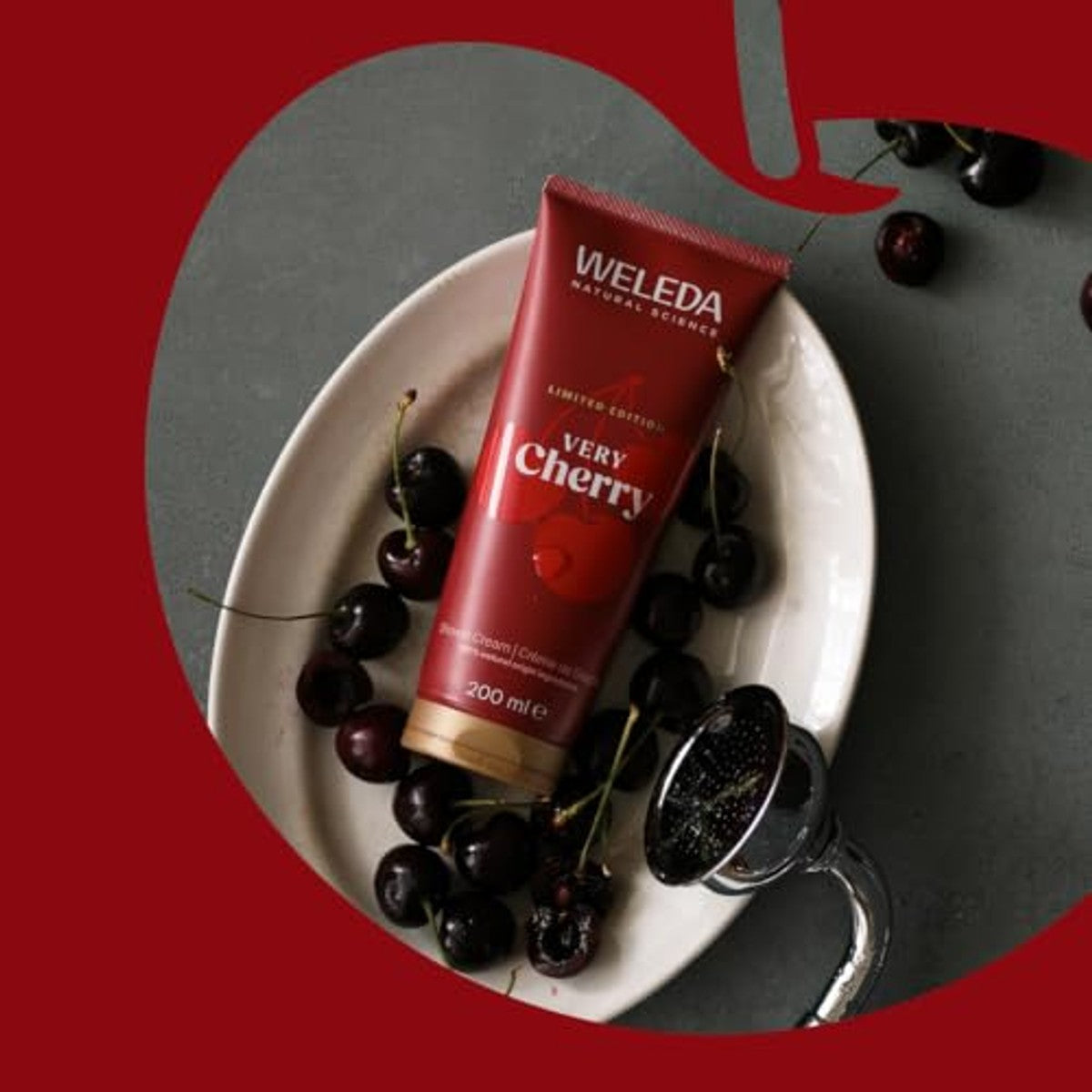 Weleda Bio Very Cherry Douchegel Limited Edition 200 ml - 3-pack