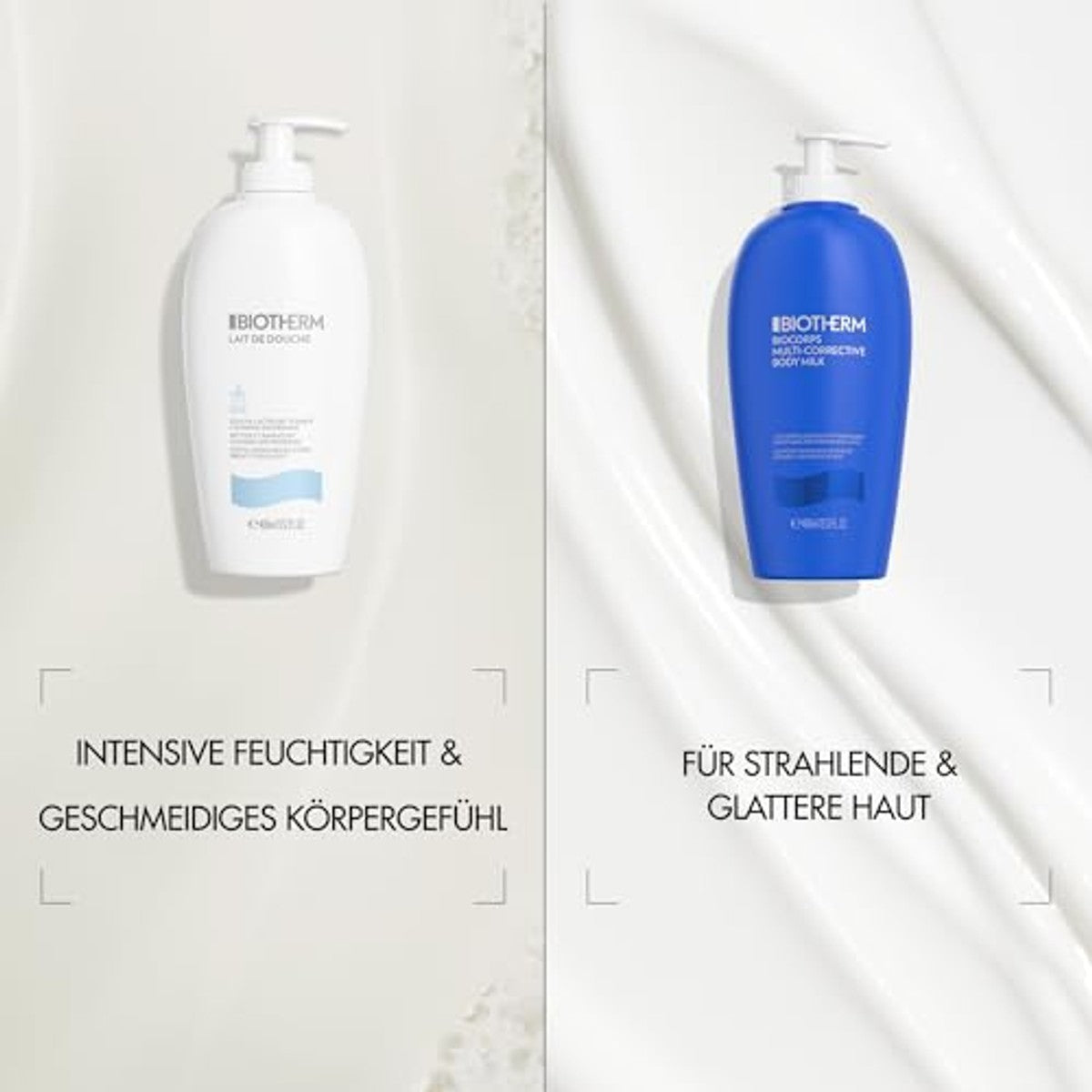 Biotherm Life Plankton Regenererende Bodymilk 400 ml & Lait De Douche Gel 400 ml - 6-pack
