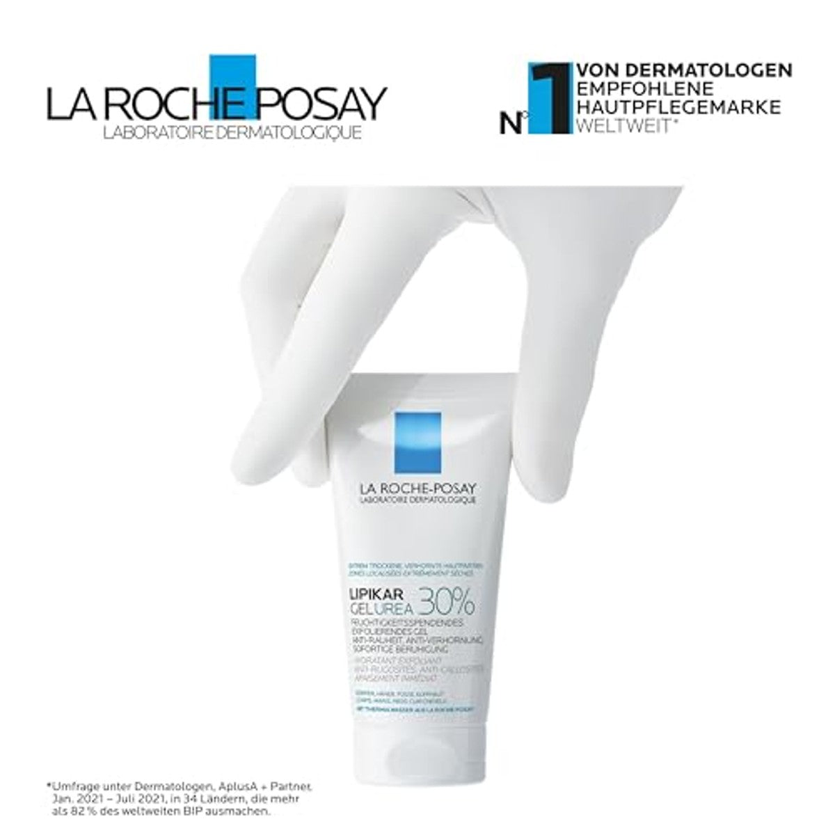 La Roche-Posay Lipikar Gel Urea 30% Hydraterende Lichaamsverzorging 50 ml - 6-pack
