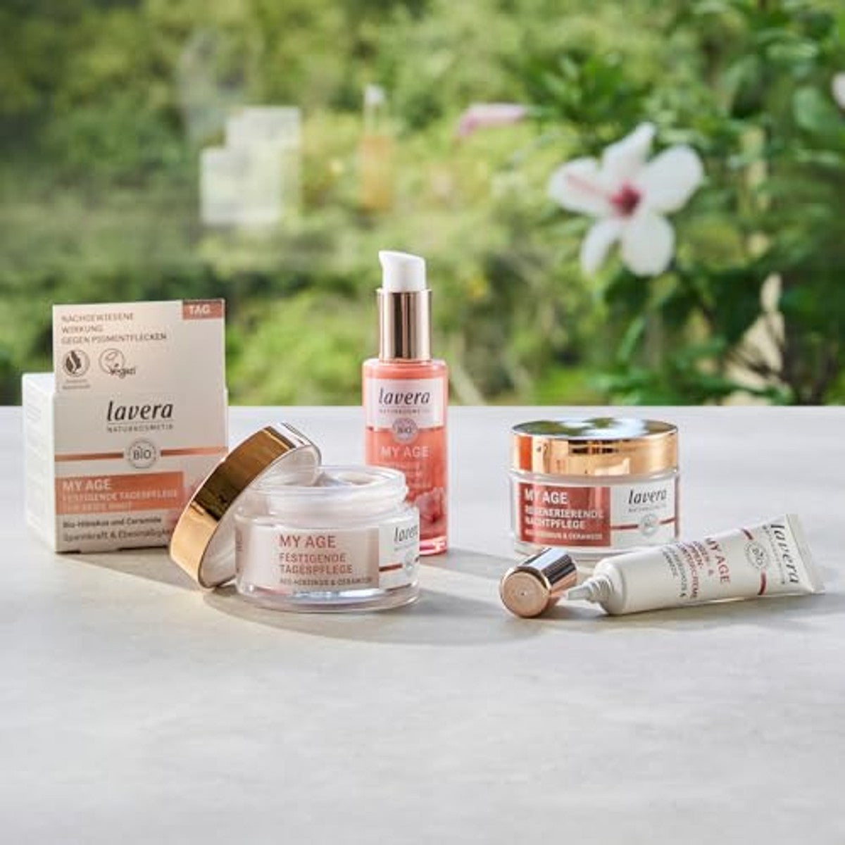 lavera MY AGE Nachtverzorging tegen pigmentvlekken 6 x 50 ml - Voordeelverpakking